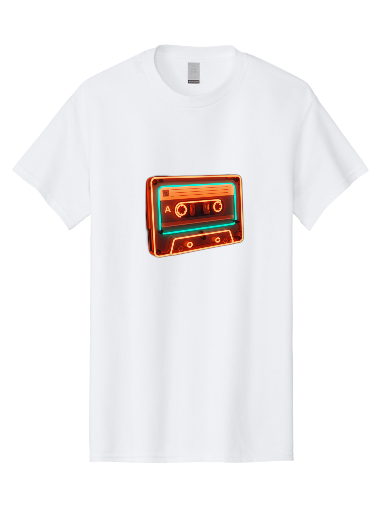 Cassette-Tape-4 Men'S Graphic Tee, 100% Cotton, Comfortable Casual Summer Wear, Machine Washable, Retro Cassette Tape, Vintage Music Format, Nostalgic Audio, Classic Sound, Music Player, Mixtape Culture, Nostalgic Vibes, Retro Technology, Baa262