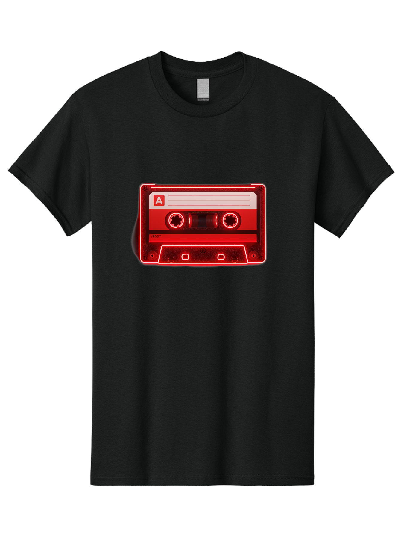 Cassette-Tape-A-2 Men'S Graphic Tee, 100% Cotton, Comfortable Casual Summer Wear, Machine Washable, Retro Cassette Tape, Mix Tape, Nostalgic Music, Vintage Audio, Retro Technology, Classic Music Format, Compact Cassette Baa266