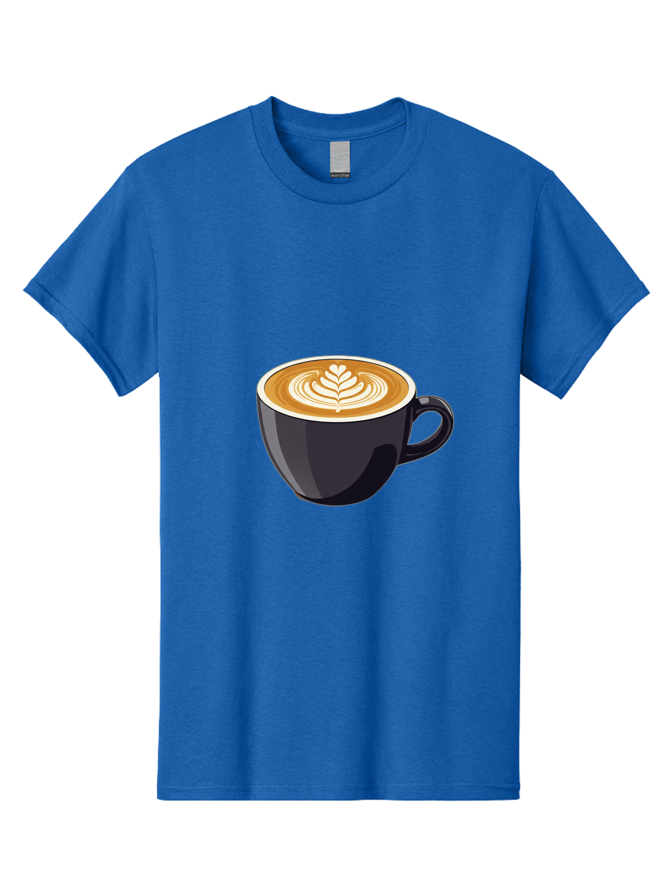 Coffee-Cup-8 Men'S Graphic Tee, 100% Cotton, Comfortable Casual Summer Wear, Machine Washable, Coffee Cup, Latte Art, Coffee Drink, Espresso, Morning Coffee, Daily Grind, Coffee Culture, Coffee Time Baa358