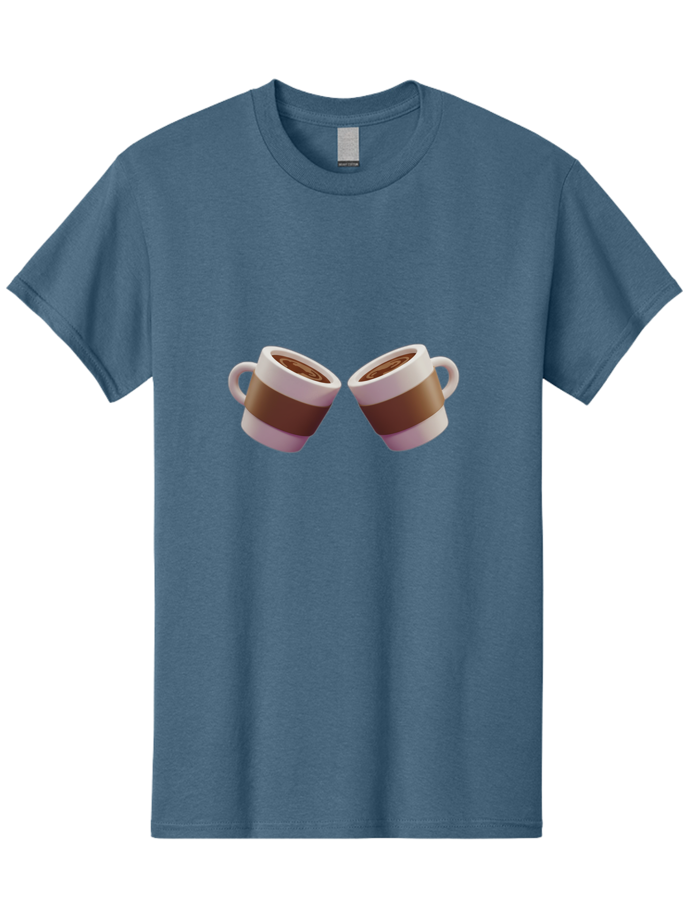 Coffee-Cups-1 Men'S Graphic Tee, 100% Cotton, Comfortable Casual Summer Wear, Machine Washable, Coffee Cups, Coffee Break, Hot Beverage, Morning Coffee, Coffee Time, Espresso Cup, Coffee Lovers, Daily Grind Baa367