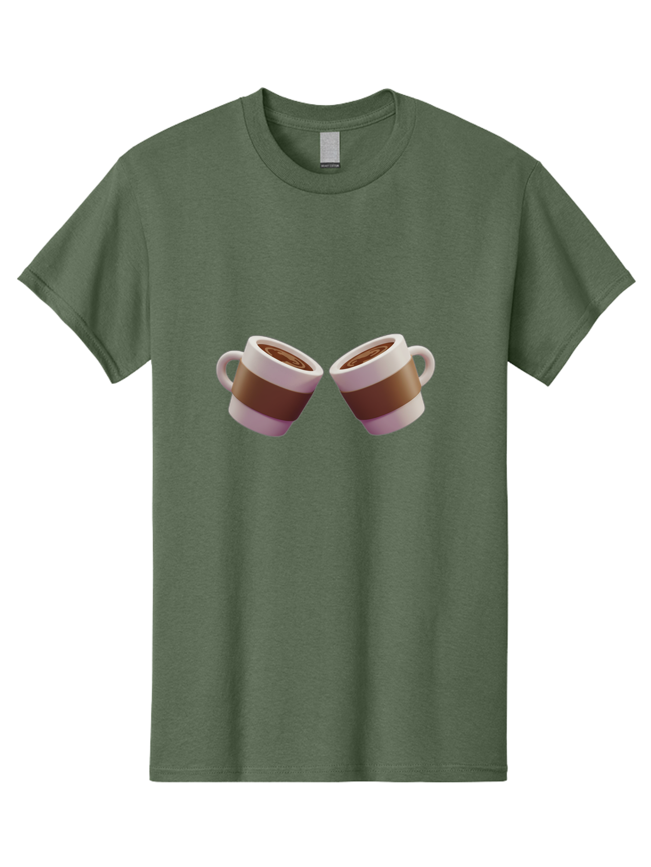 Coffee-Cups-1 Men'S Graphic Tee, 100% Cotton, Comfortable Casual Summer Wear, Machine Washable, Coffee Cups, Coffee Break, Hot Beverage, Morning Coffee, Coffee Time, Espresso Cup, Coffee Lovers, Daily Grind Baa367