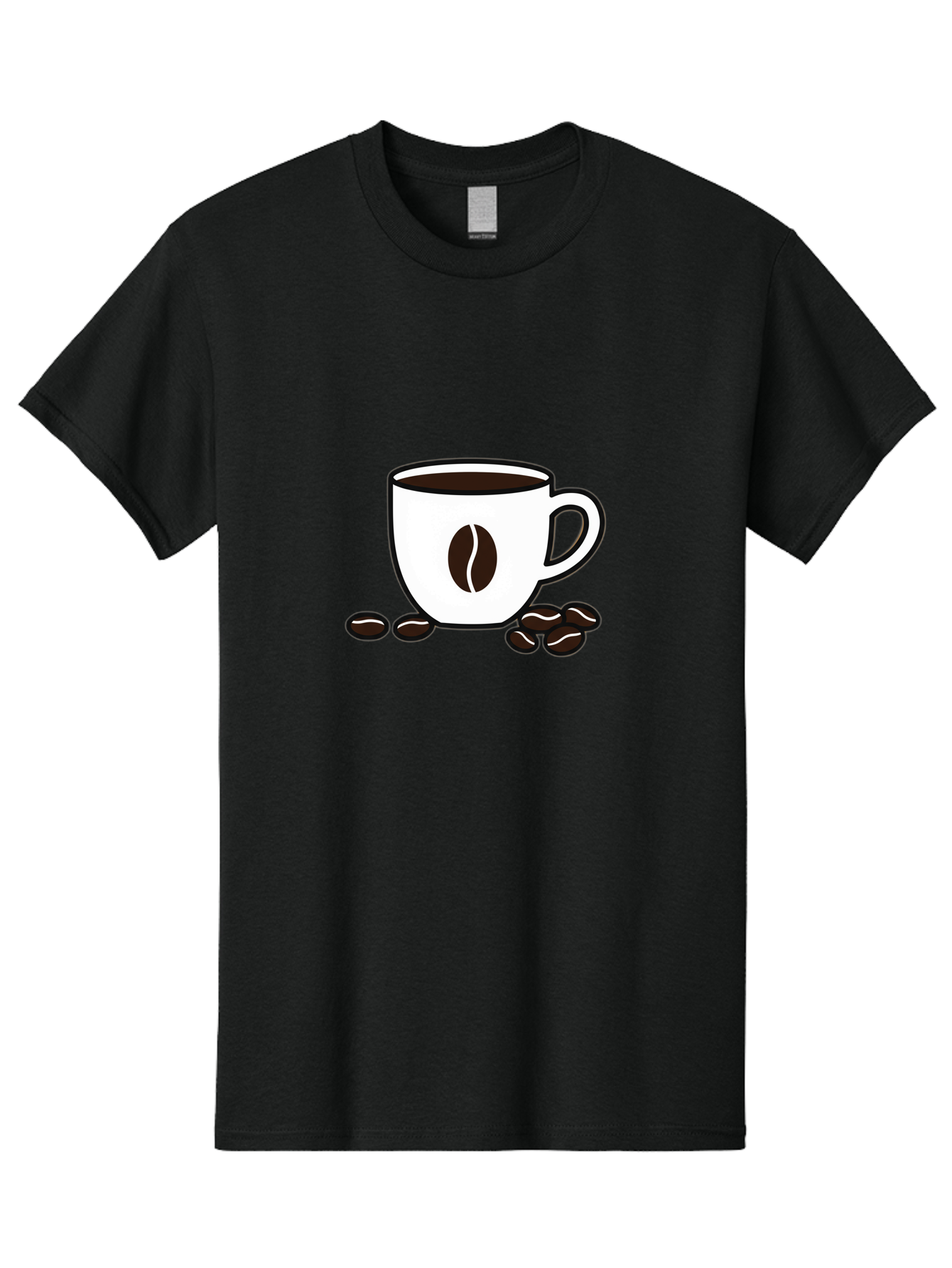 Coffee-Mug-2 Men'S Graphic Tee, 100% Cotton, Comfortable Casual Summer Wear, Machine Washable, Coffee Mug, Coffee Beans, Morning Coffee, Coffee Break, Caffeine Boost, Coffee Time, Coffee Lover, Coffee Art Baa376