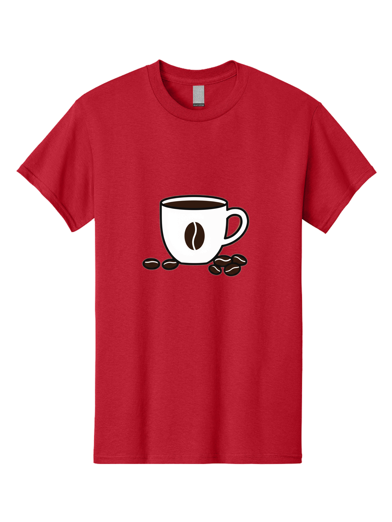 Coffee-Mug-2 Men'S Graphic Tee, 100% Cotton, Comfortable Casual Summer Wear, Machine Washable, Coffee Mug, Coffee Beans, Morning Coffee, Coffee Break, Caffeine Boost, Coffee Time, Coffee Lover, Coffee Art Baa376