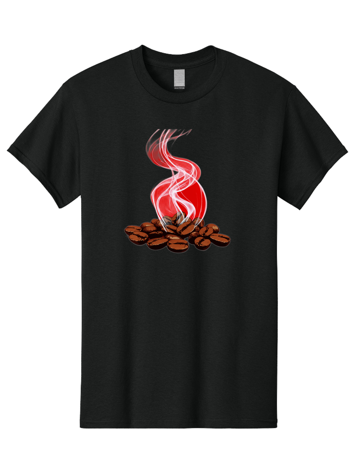 Coffee Men'S Graphic Tee, 100% Cotton, Comfortable Casual Summer Wear, Machine Washable, Coffee Beans, Roasted Coffee, Freshly Brewed Coffee, Steam Rising, Morning Coffee, Coffee Culture, Energy Boost, Morning Pick-Me-Up Baa381