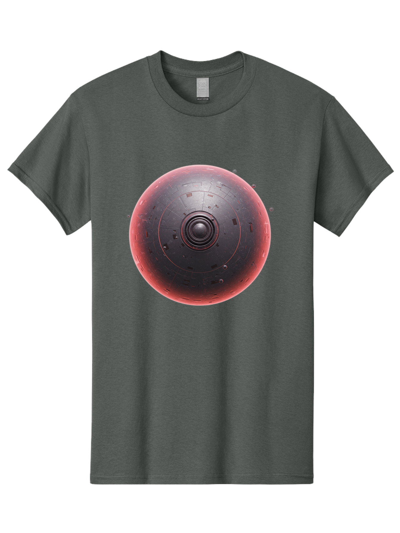 Death-Star Men'S Graphic Tee, 100% Cotton, Comfortable Casual Summer Wear, Machine Washable, Death Star, Star Wars, Space Station, Iconic Design, Futuristic Technology, Spherical Shape, Dark Side, Sci-Fi, Pop Culture Baa442