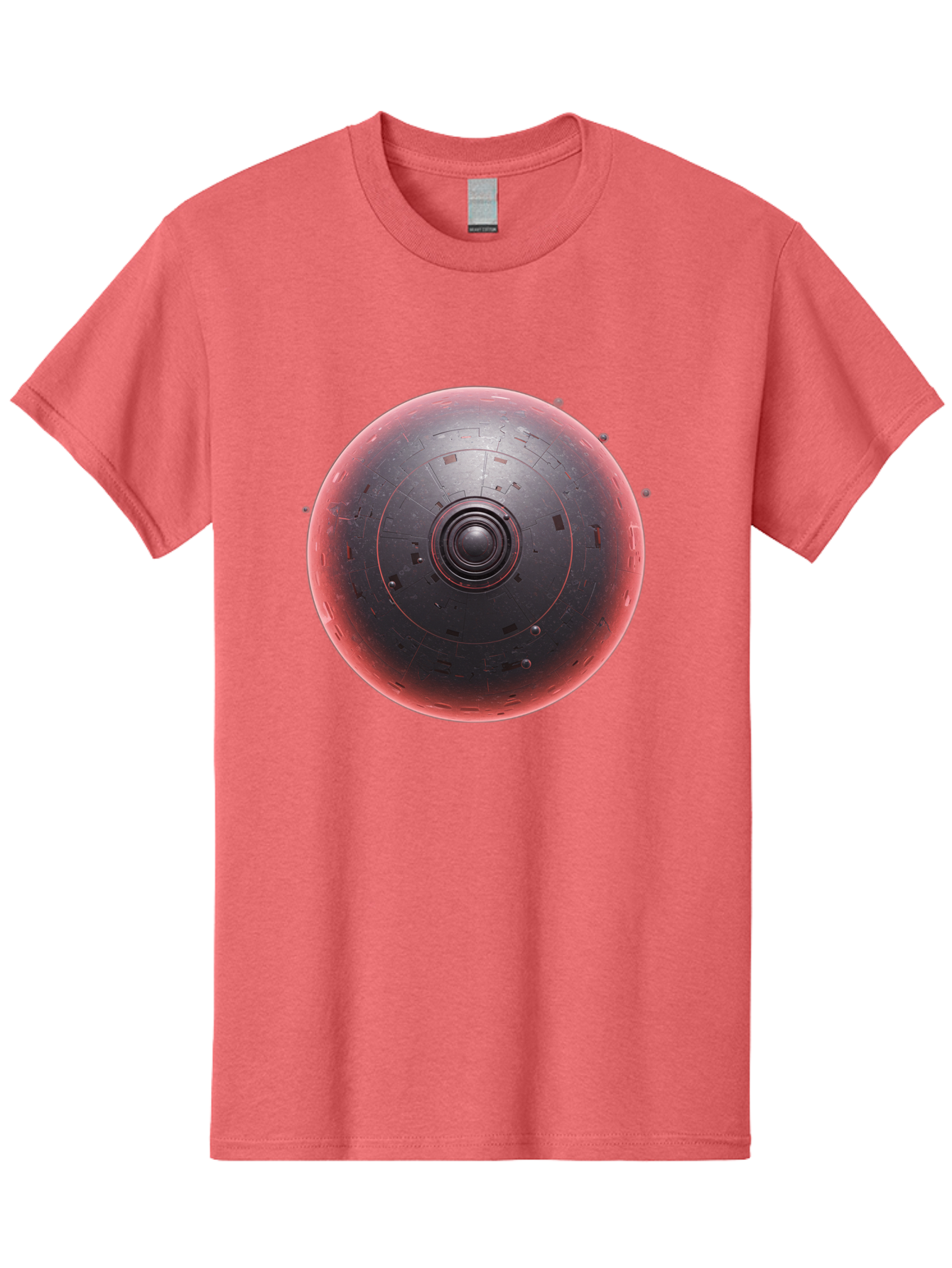 Death-Star Men'S Graphic Tee, 100% Cotton, Comfortable Casual Summer Wear, Machine Washable, Death Star, Star Wars, Space Station, Iconic Design, Futuristic Technology, Spherical Shape, Dark Side, Sci-Fi, Pop Culture Baa442