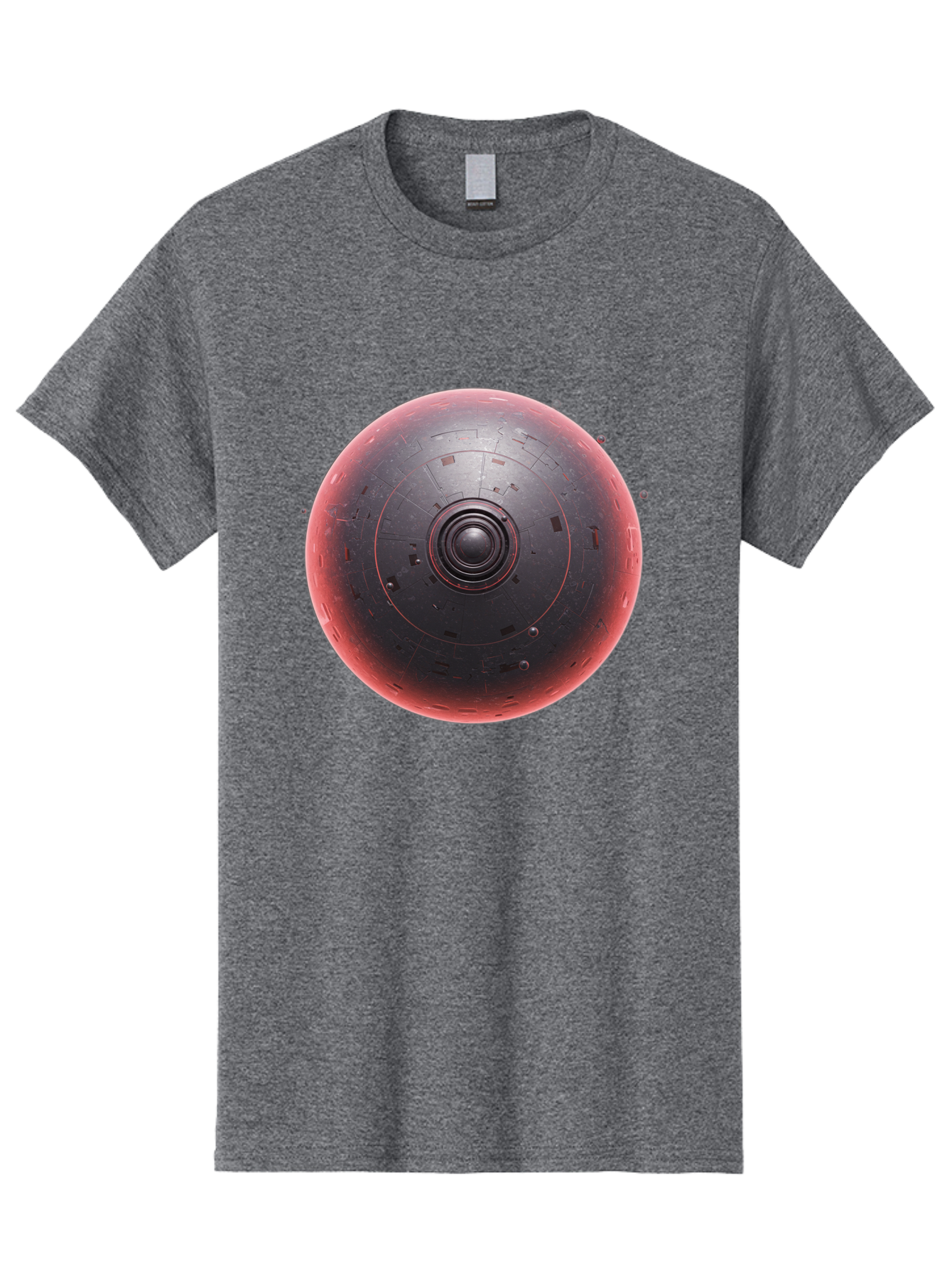 Death-Star Men'S Graphic Tee, 100% Cotton, Comfortable Casual Summer Wear, Machine Washable, Death Star, Star Wars, Space Station, Iconic Design, Futuristic Technology, Spherical Shape, Dark Side, Sci-Fi, Pop Culture Baa442