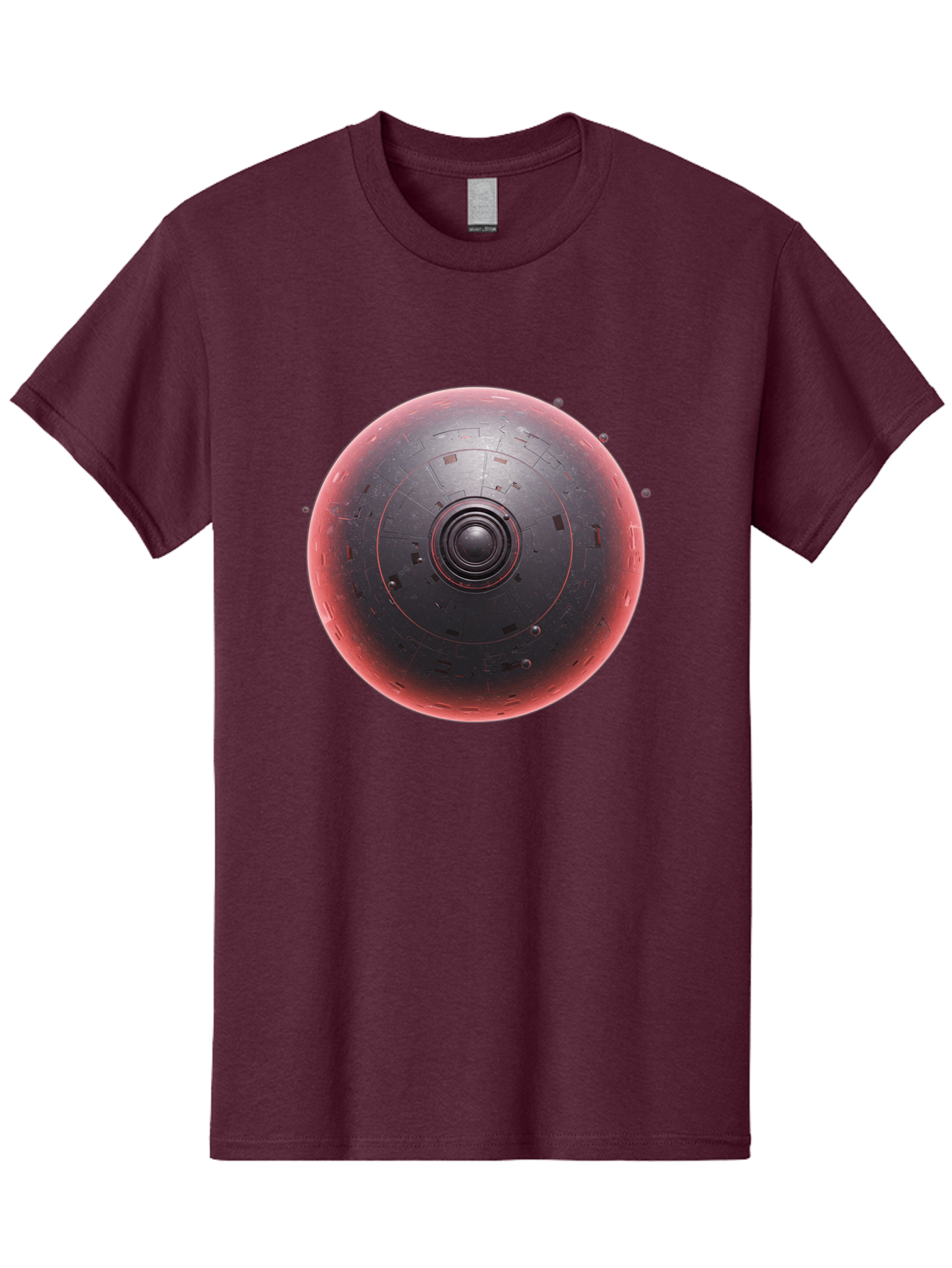 Death-Star Men'S Graphic Tee, 100% Cotton, Comfortable Casual Summer Wear, Machine Washable, Death Star, Star Wars, Space Station, Iconic Design, Futuristic Technology, Spherical Shape, Dark Side, Sci-Fi, Pop Culture Baa442
