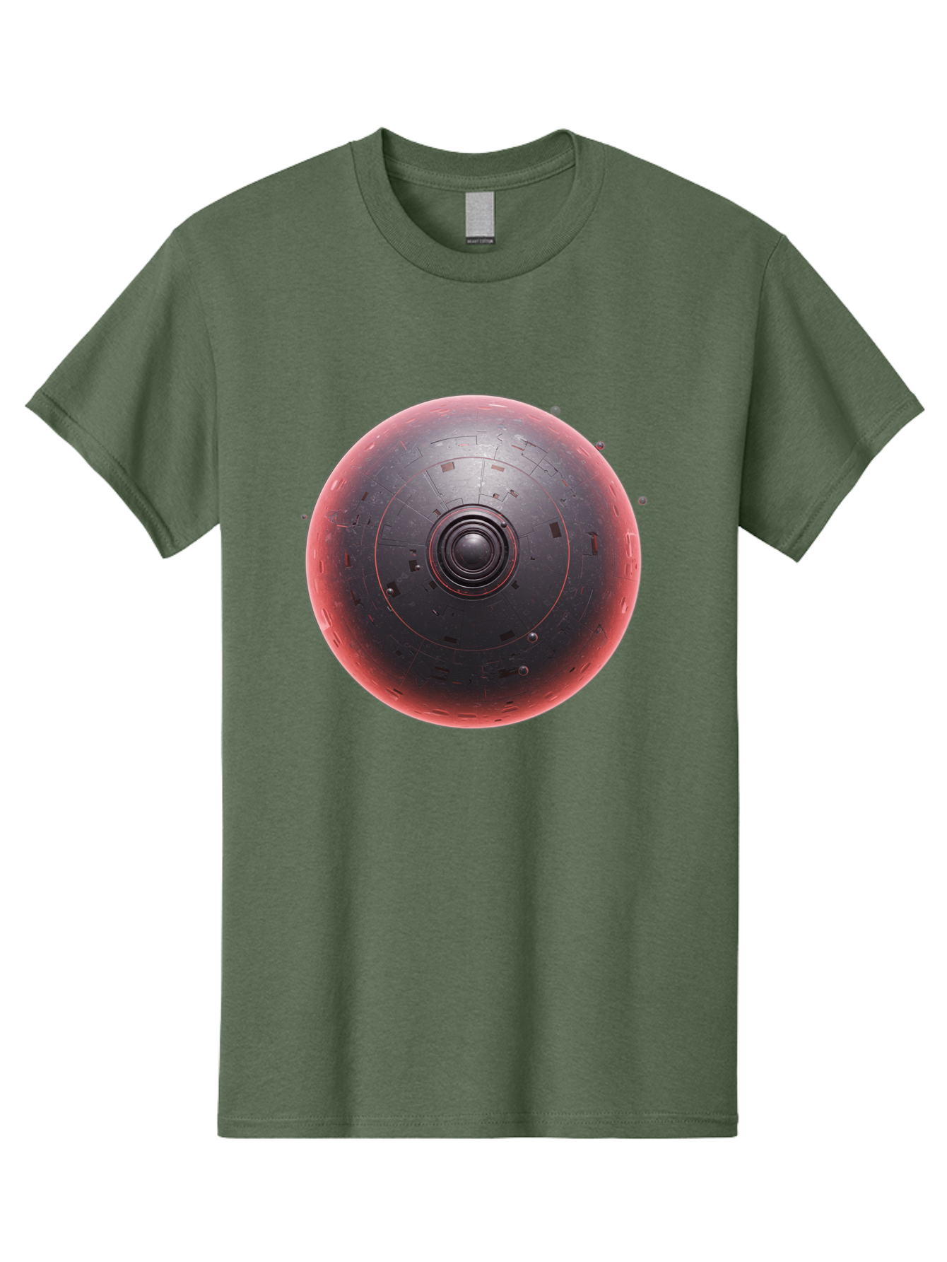Death-Star Men'S Graphic Tee, 100% Cotton, Comfortable Casual Summer Wear, Machine Washable, Death Star, Star Wars, Space Station, Iconic Design, Futuristic Technology, Spherical Shape, Dark Side, Sci-Fi, Pop Culture Baa442