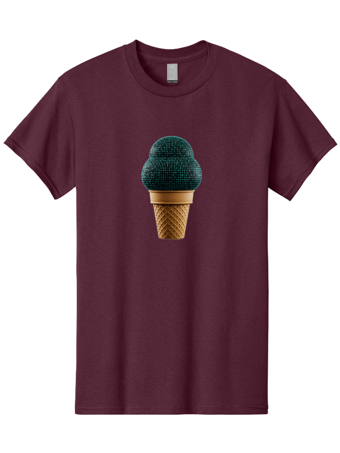 Disco-Ball-Ice-Cream Men'S Graphic Tee, 100% Cotton, Comfortable Casual Summer Wear, Machine Washable, Disco Ball Ice Cream, Luxury Ice Cream, Glamorous Dessert, Unique Ice Cream, Ice Cream Cone, Waffle Cone, Disco-Themed Treat, Baa451