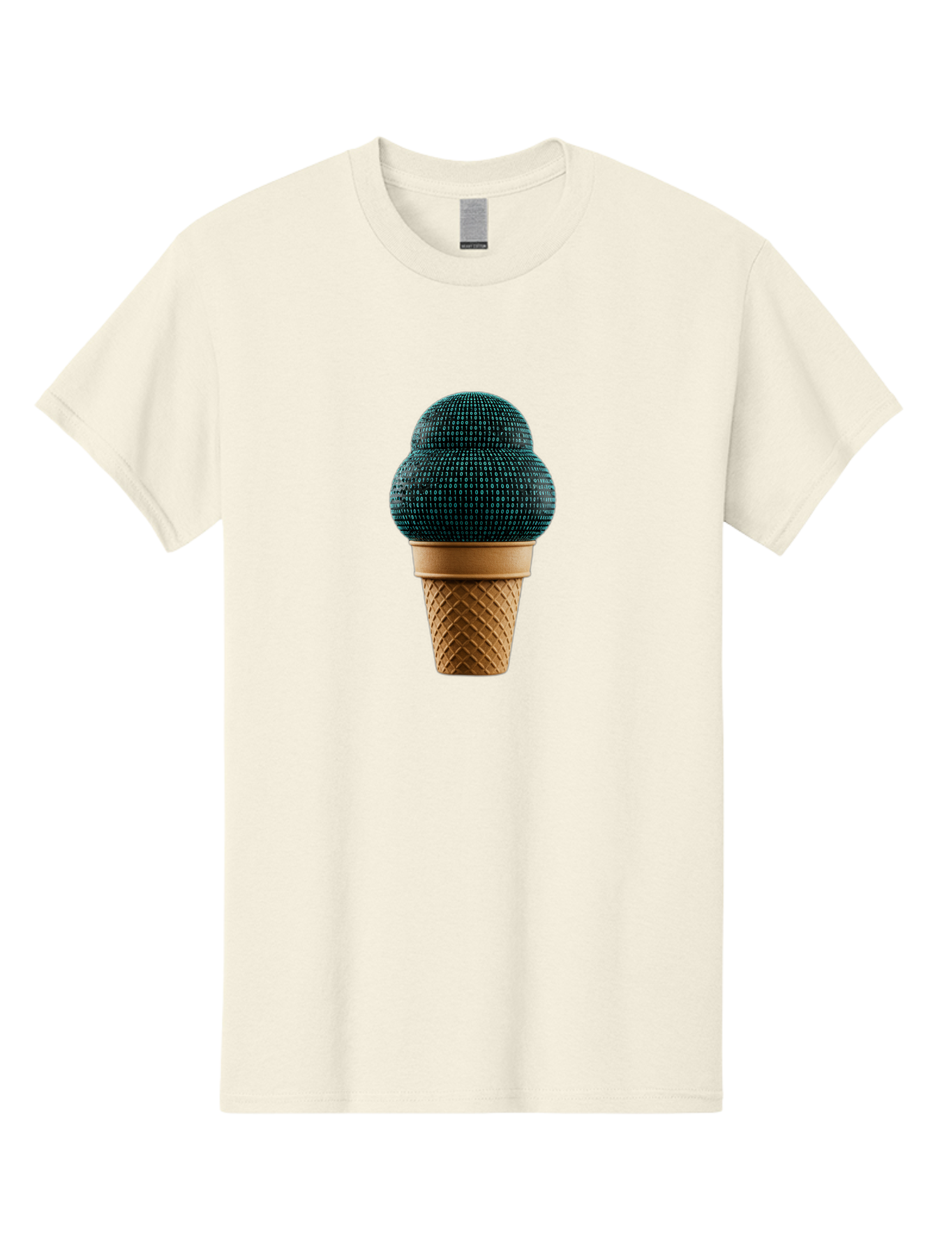 Disco-Ball-Ice-Cream Men'S Graphic Tee, 100% Cotton, Comfortable Casual Summer Wear, Machine Washable, Disco Ball Ice Cream, Luxury Ice Cream, Glamorous Dessert, Unique Ice Cream, Ice Cream Cone, Waffle Cone, Disco-Themed Treat, Baa451