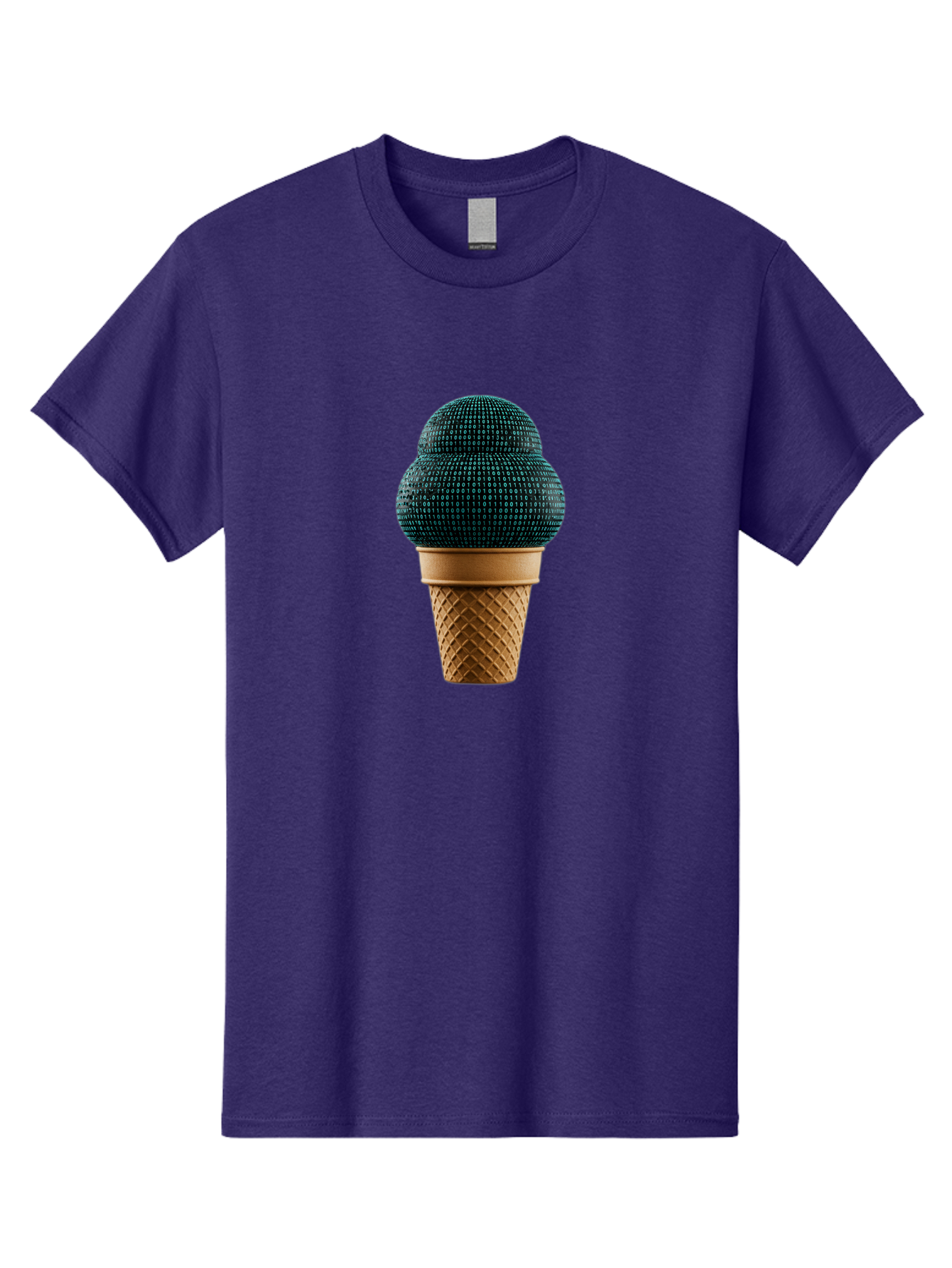 Disco-Ball-Ice-Cream Men'S Graphic Tee, 100% Cotton, Comfortable Casual Summer Wear, Machine Washable, Disco Ball Ice Cream, Luxury Ice Cream, Glamorous Dessert, Unique Ice Cream, Ice Cream Cone, Waffle Cone, Disco-Themed Treat, Baa451