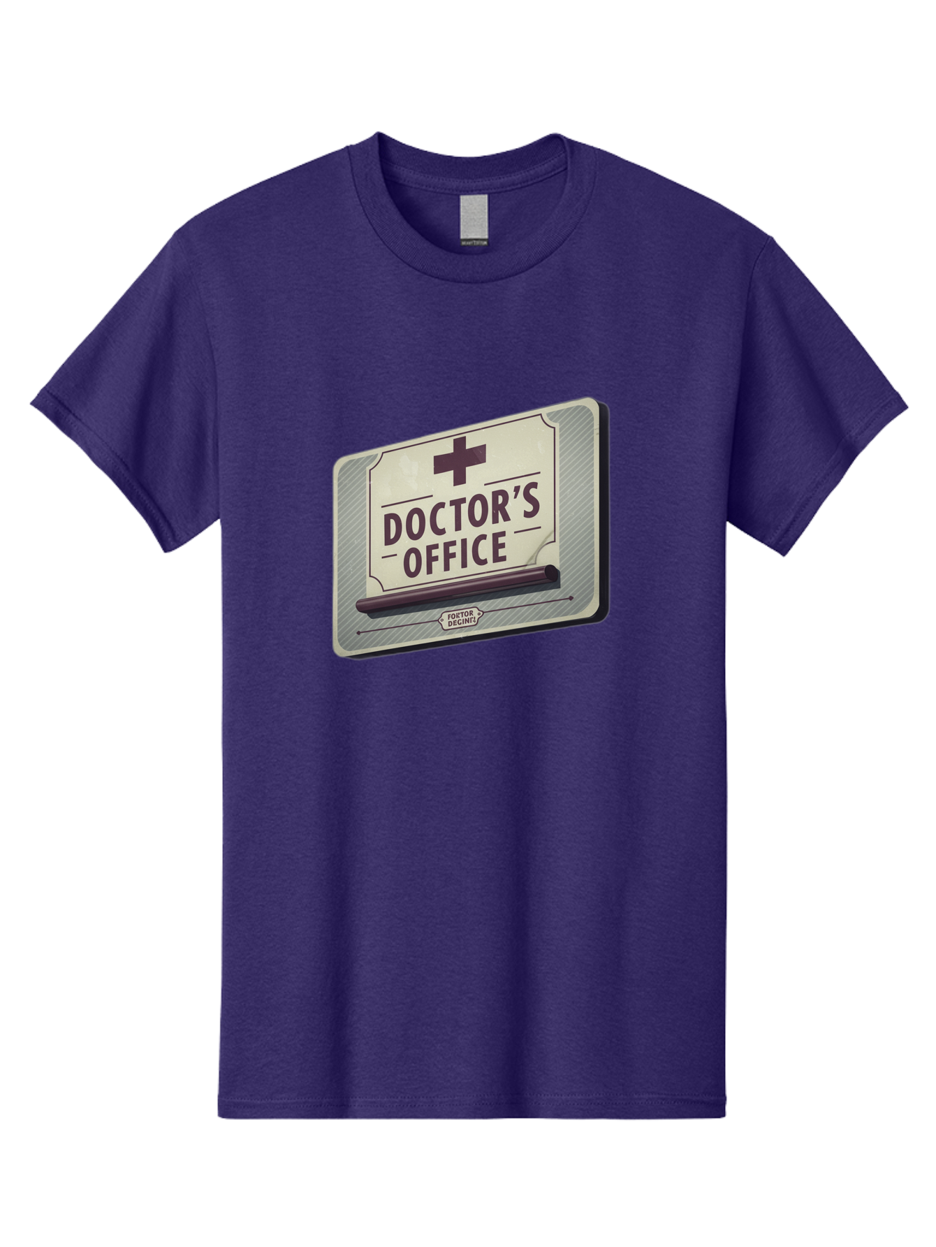 Doctor-S-Office-3 Men'S Graphic Tee, 100% Cotton, Comfortable Casual Summer Wear, Machine Washable, Doctor'S Office Sign, Medical Symbol, Medical Cross, Vintage Sign, Retro Style, Medical Signage, Healthcare Icon, Doctor'S Office, Tatort Deko Baa478