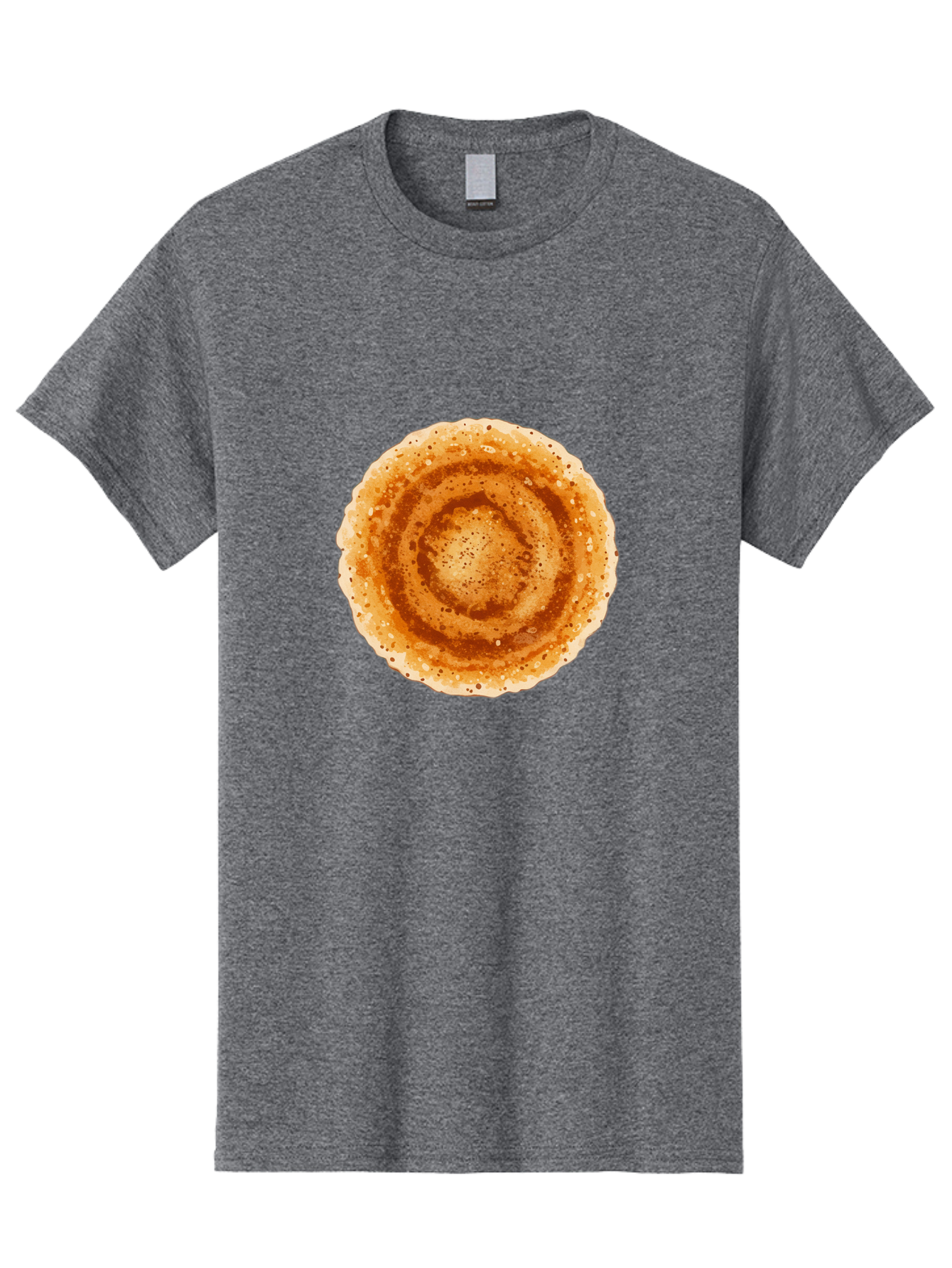 Dosa-1 Men'S Graphic Tee, 100% Cotton, Comfortable Casual Summer Wear, Machine Washable, Coffee Drink, Espresso-Style Beverage, Frothy Texture, Brown Color, Coffee Foam, Coffee Cup, Morning Coffee Baa532