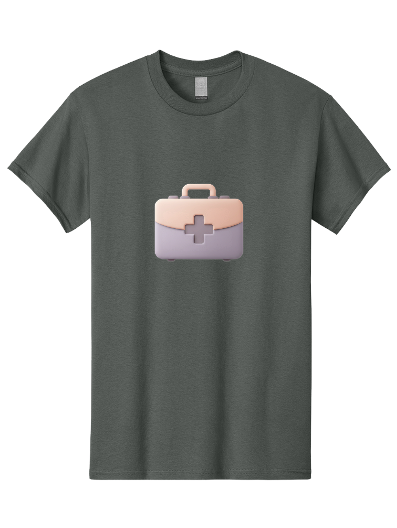 First-Aid-Kit-10 Men'S Graphic Tee, 100% Cotton, Comfortable Casual Summer Wear, Machine Washable, First Aid Kit, Medical Supplies, Health Care, Emergency Preparedness, Injury Care, Medical Cross, Health Icon, Emergency Kit, Medical Aid, Baa673
