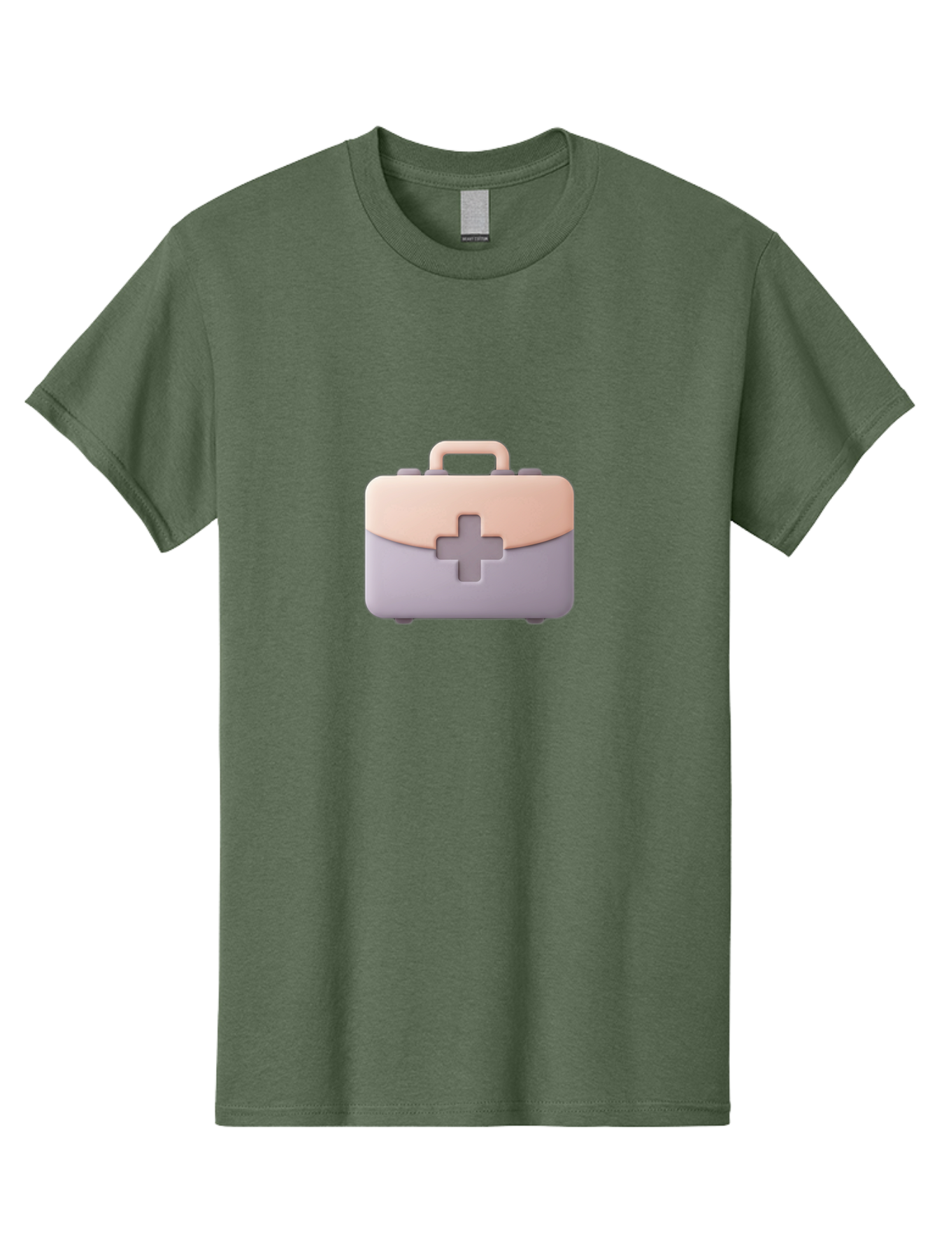First-Aid-Kit-10 Men'S Graphic Tee, 100% Cotton, Comfortable Casual Summer Wear, Machine Washable, First Aid Kit, Medical Supplies, Health Care, Emergency Preparedness, Injury Care, Medical Cross, Health Icon, Emergency Kit, Medical Aid, Baa673