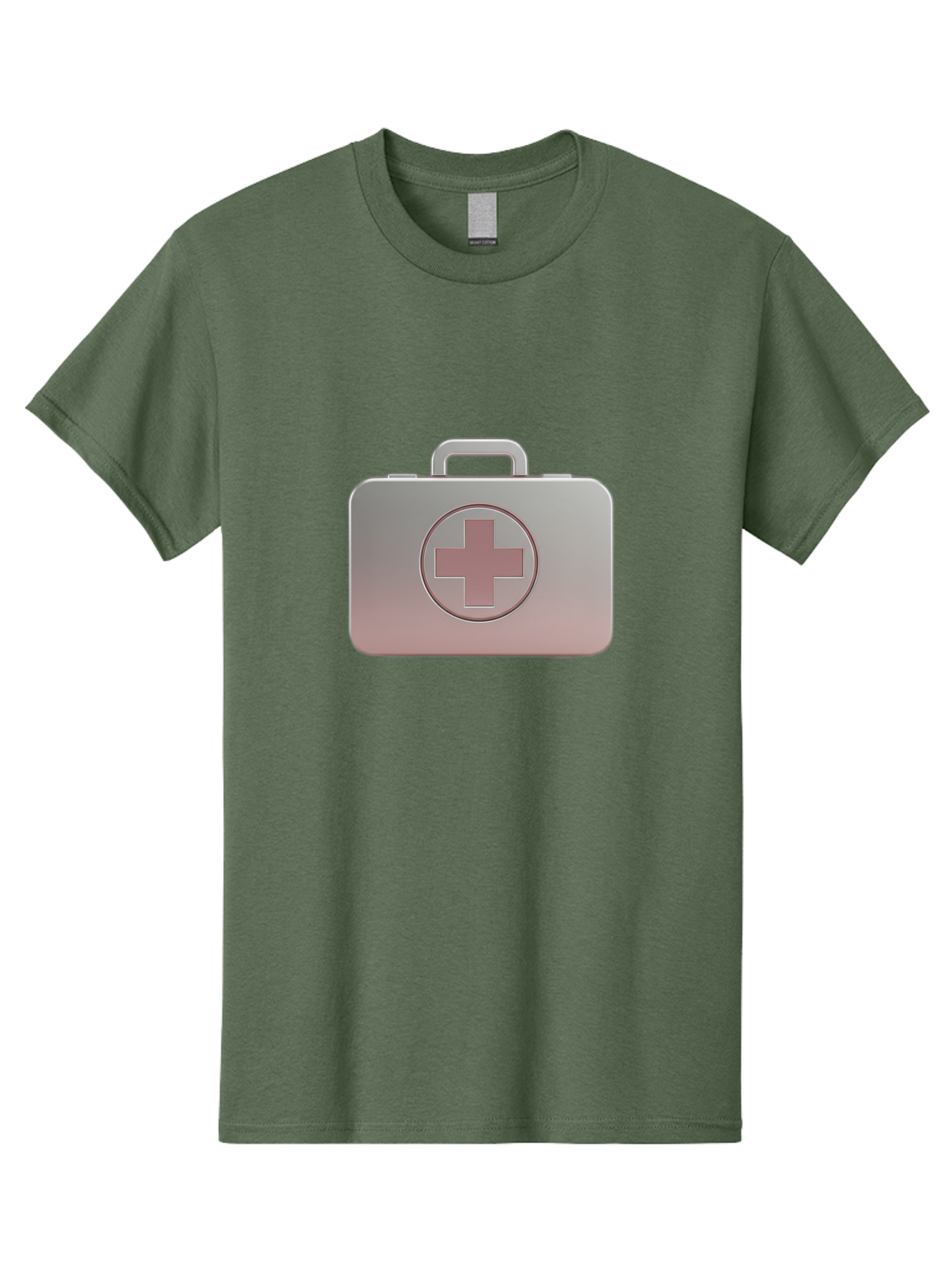 First-Aid-Kit-11 Men'S Graphic Tee, 100% Cotton, Comfortable Casual Summer Wear, Machine Washable, First Aid Kit, Medical Cross, Healthcare Symbol, Emergency Preparedness, Medical Supplies, Health And Wellness, Safety Kit Baa674