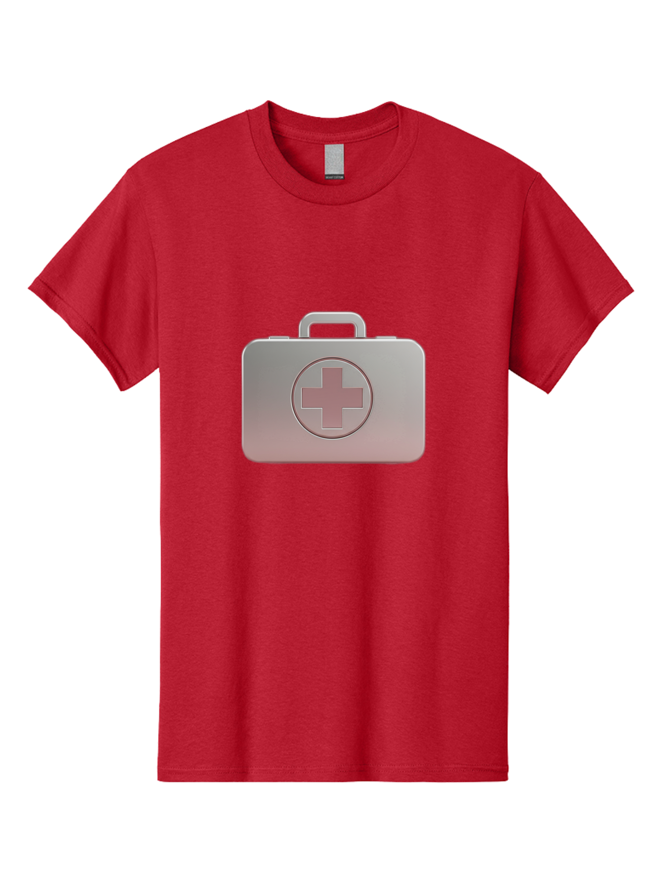 First-Aid-Kit-11 Men'S Graphic Tee, 100% Cotton, Comfortable Casual Summer Wear, Machine Washable, First Aid Kit, Medical Cross, Healthcare Symbol, Emergency Preparedness, Medical Supplies, Health And Wellness, Safety Kit Baa674