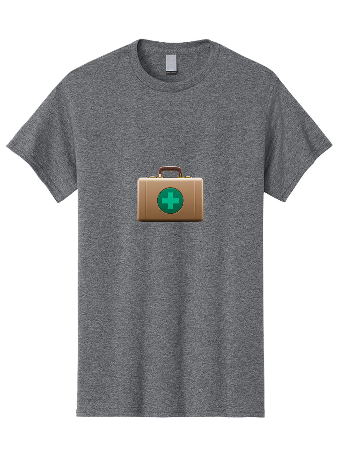First-Aid-Kit-3 Men'S Graphic Tee, 100% Cotton, Comfortable Casual Summer Wear, Machine Washable, First Aid Kit, Medical Supplies, Health Care, Emergency Response, Medical Cross, Health Symbol, First Aid Symbol, Medical Kit, Emergency Kit Baa677