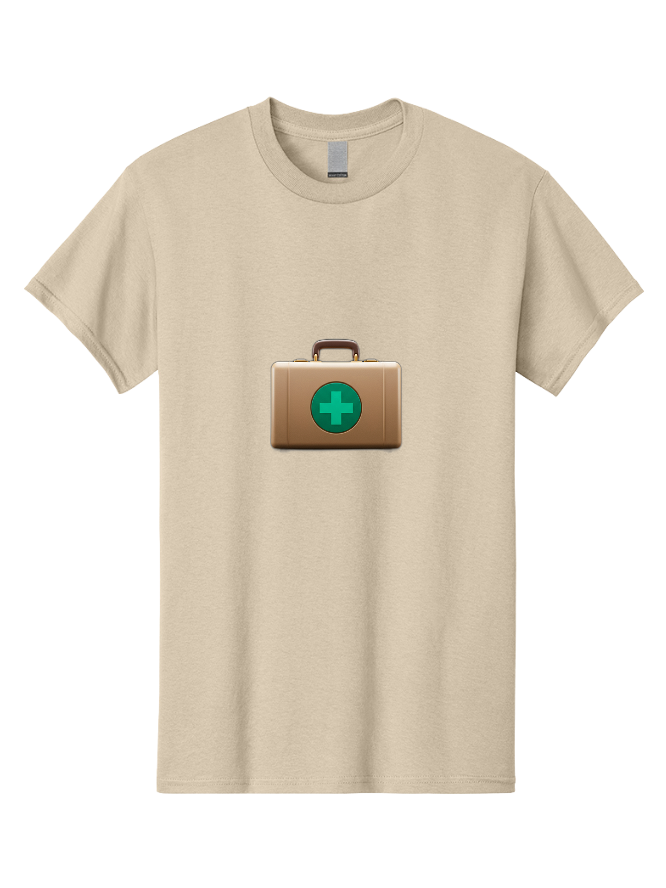 First-Aid-Kit-3 Men'S Graphic Tee, 100% Cotton, Comfortable Casual Summer Wear, Machine Washable, First Aid Kit, Medical Supplies, Health Care, Emergency Response, Medical Cross, Health Symbol, First Aid Symbol, Medical Kit, Emergency Kit Baa677