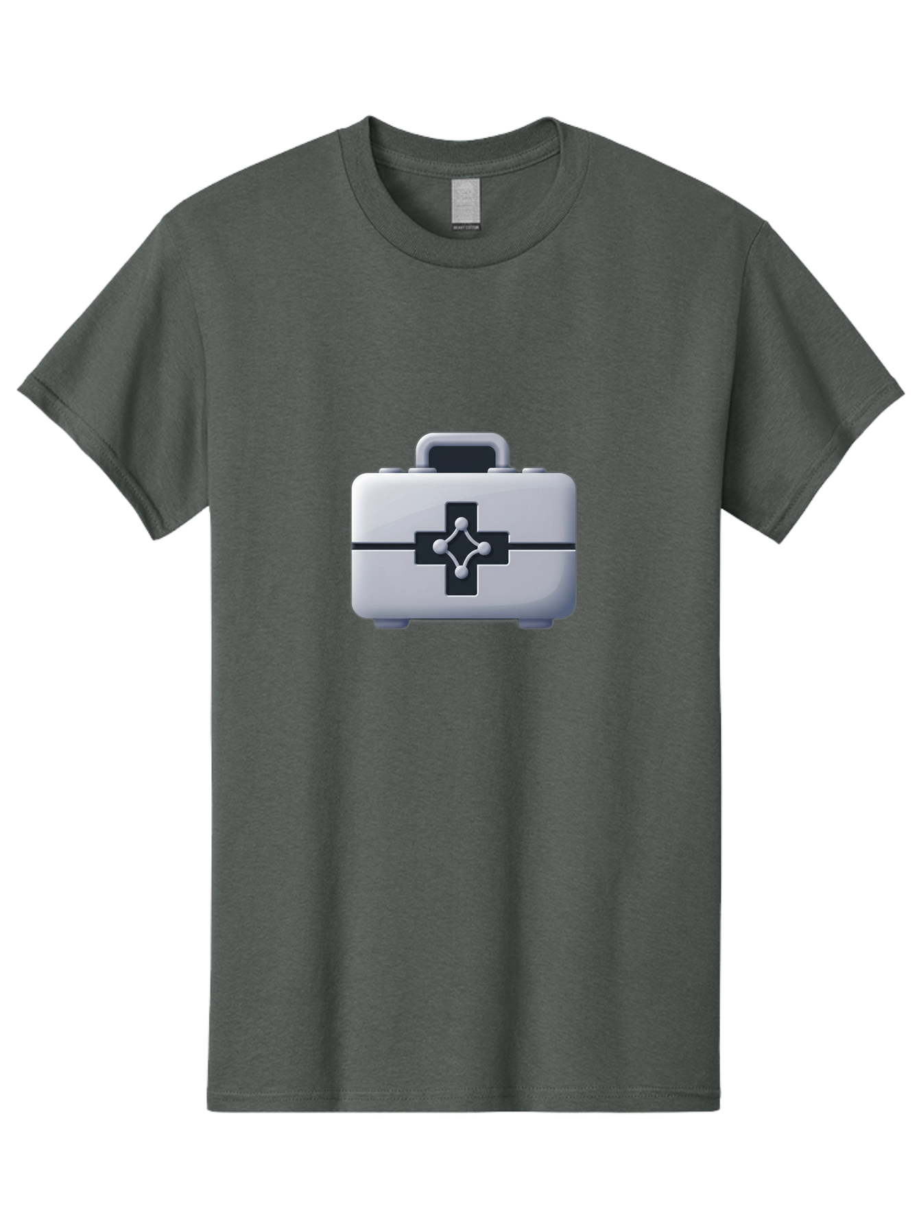 First-Aid-Kit-9 Men'S Graphic Tee, 100% Cotton, Comfortable Casual Summer Wear, Machine Washable, First Aid Kit, Medical Supplies, Health Care, Emergency Response, Medical Cross, Share Node, First Aid Box, Medical Kit, Health Emergency Baa683
