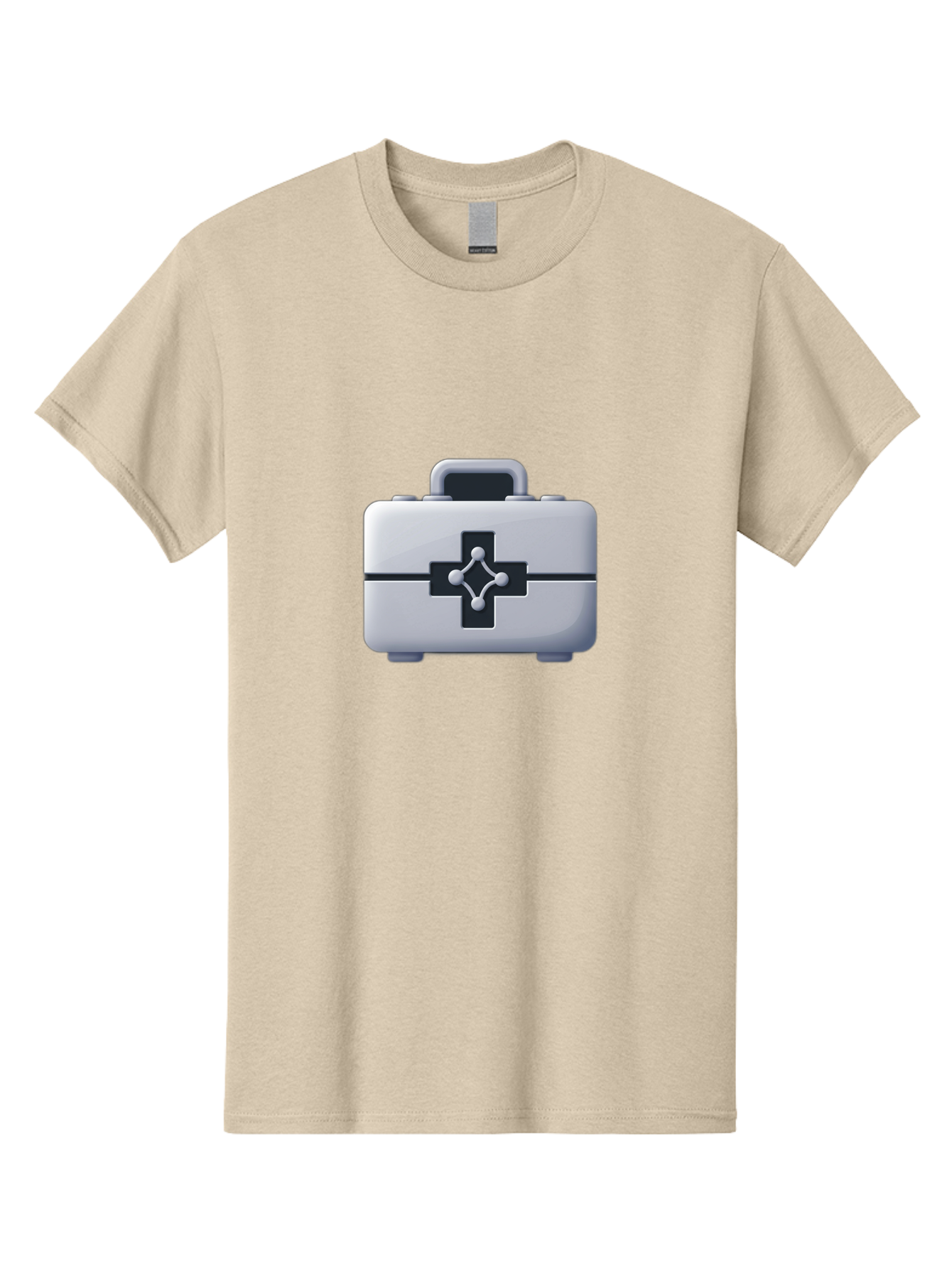 First-Aid-Kit-9 Men'S Graphic Tee, 100% Cotton, Comfortable Casual Summer Wear, Machine Washable, First Aid Kit, Medical Supplies, Health Care, Emergency Response, Medical Cross, Share Node, First Aid Box, Medical Kit, Health Emergency Baa683