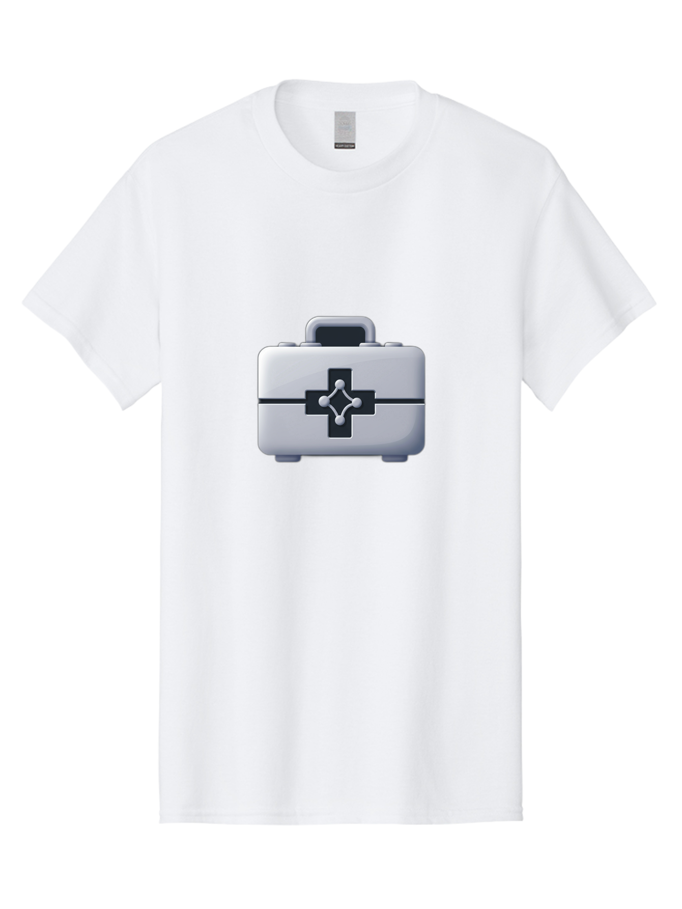 First-Aid-Kit-9 Men'S Graphic Tee, 100% Cotton, Comfortable Casual Summer Wear, Machine Washable, First Aid Kit, Medical Supplies, Health Care, Emergency Response, Medical Cross, Share Node, First Aid Box, Medical Kit, Health Emergency Baa683