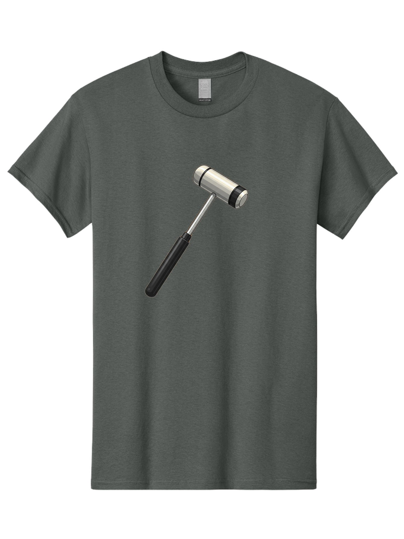 Gavel Men'S Graphic Tee, 100% Cotton, Comfortable Casual Summer Wear, Machine Washable, Gavel, Courtroom, Justice, Law, Judge, Authority, Symbol, Power, Decision, Metal, Handle, Black Grip Baa732