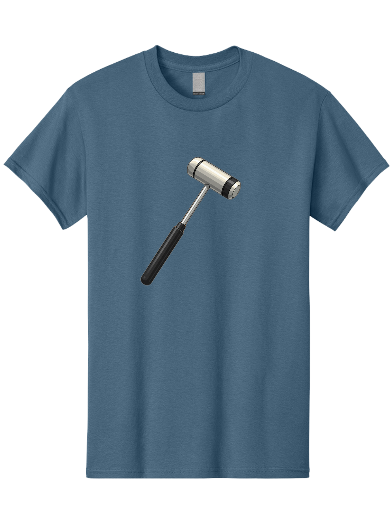 Gavel Men'S Graphic Tee, 100% Cotton, Comfortable Casual Summer Wear, Machine Washable, Gavel, Courtroom, Justice, Law, Judge, Authority, Symbol, Power, Decision, Metal, Handle, Black Grip Baa732