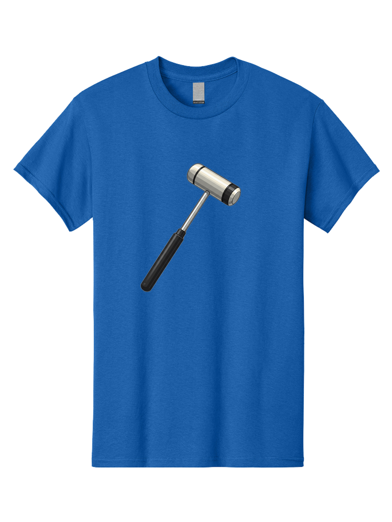 Gavel Men'S Graphic Tee, 100% Cotton, Comfortable Casual Summer Wear, Machine Washable, Gavel, Courtroom, Justice, Law, Judge, Authority, Symbol, Power, Decision, Metal, Handle, Black Grip Baa732
