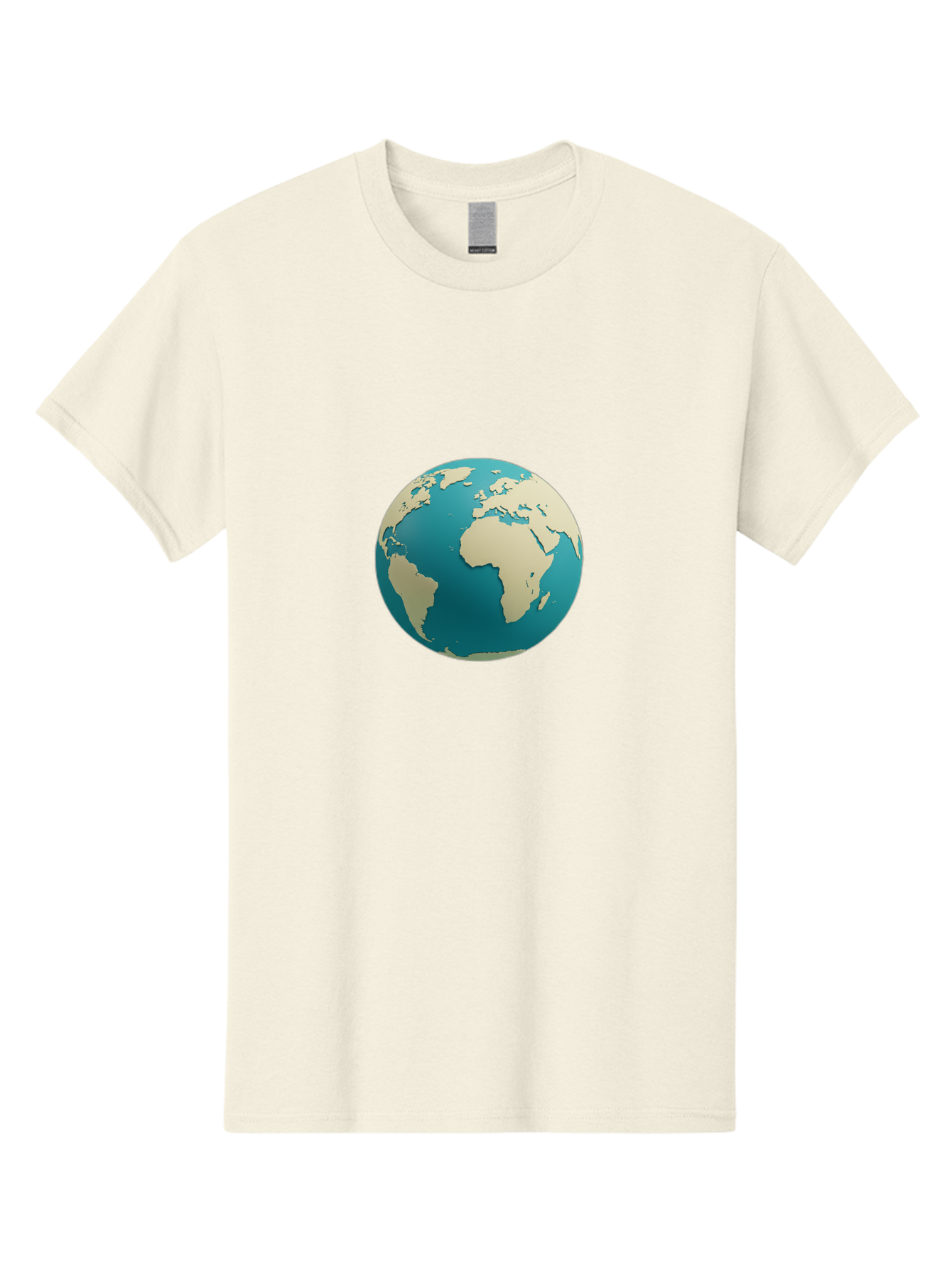 Globe-2 Men'S Graphic Tee, 100% Cotton, Comfortable Casual Summer Wear, Machine Washable, Globe, World Map, Earth, Global Perspective, International, 3D Illustration, Africa, South America, Digital Graphics, Global Unity, Worldview, Baa742