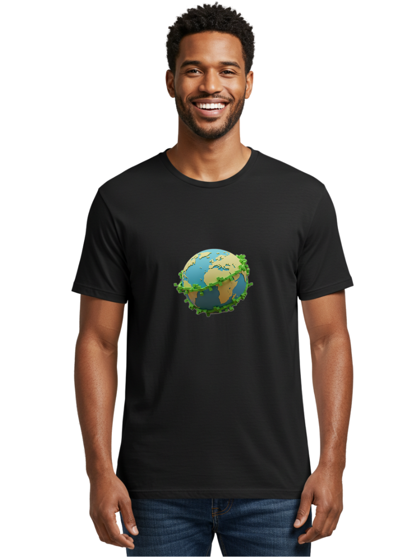 Globe-With-Virus Men'S Graphic Tee, 100% Cotton, Comfortable Casual Summer Wear, Machine Washable, Covid-19 Virus Surrounding The Earth, Global Pandemic, Coronavirus Outbreak, Worldwide Health Crisis, Virus Spread, International Concern Baa762