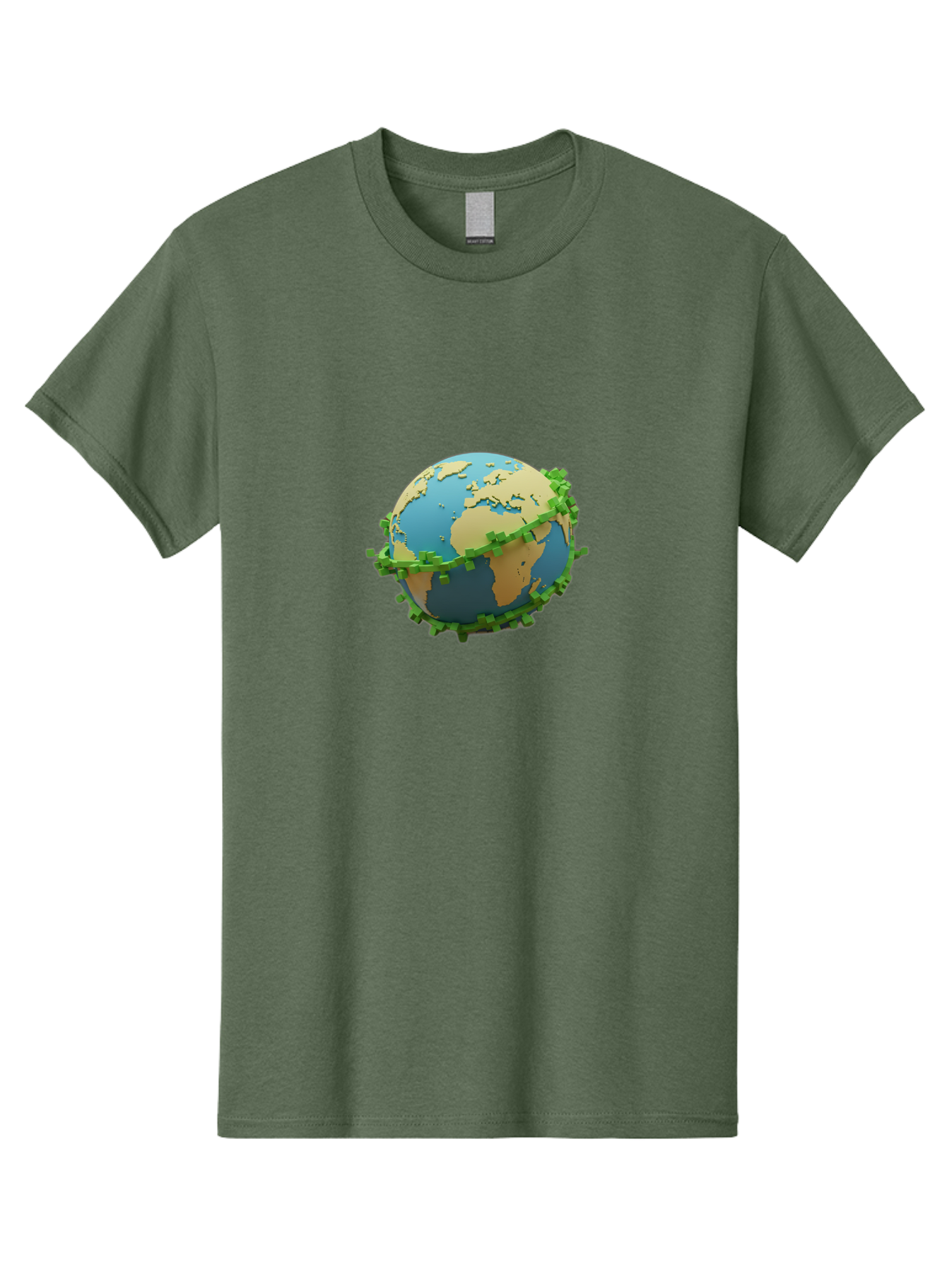 Globe-With-Virus Men'S Graphic Tee, 100% Cotton, Comfortable Casual Summer Wear, Machine Washable, Covid-19 Virus Surrounding The Earth, Global Pandemic, Coronavirus Outbreak, Worldwide Health Crisis, Virus Spread, International Concern Baa762