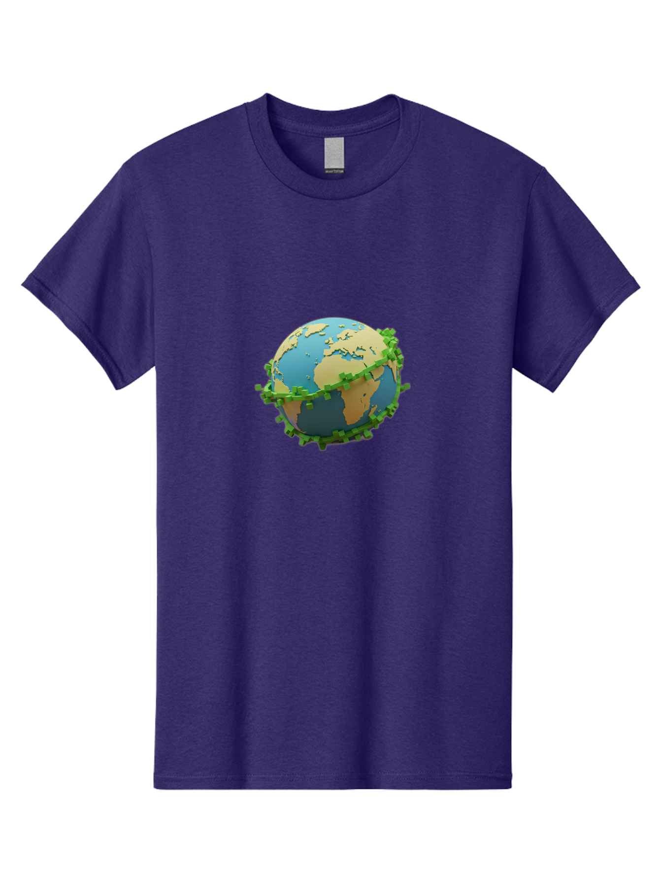 Globe-With-Virus Men'S Graphic Tee, 100% Cotton, Comfortable Casual Summer Wear, Machine Washable, Covid-19 Virus Surrounding The Earth, Global Pandemic, Coronavirus Outbreak, Worldwide Health Crisis, Virus Spread, International Concern Baa762