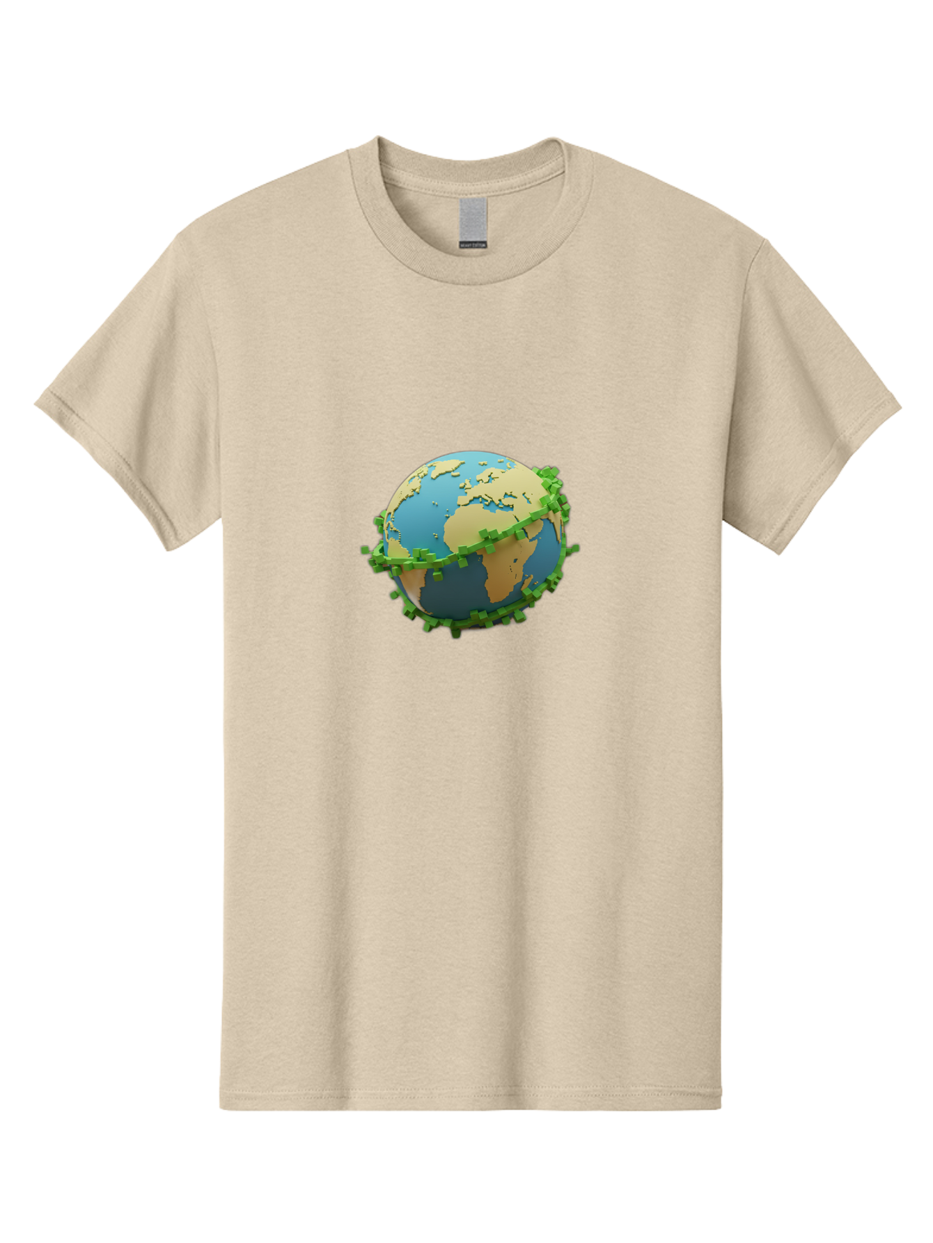 Globe-With-Virus Men'S Graphic Tee, 100% Cotton, Comfortable Casual Summer Wear, Machine Washable, Covid-19 Virus Surrounding The Earth, Global Pandemic, Coronavirus Outbreak, Worldwide Health Crisis, Virus Spread, International Concern Baa762