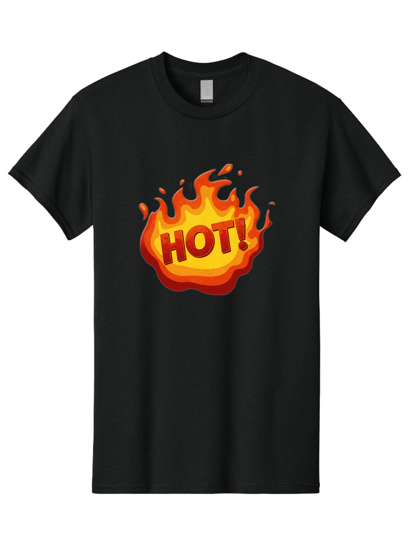 Hot-11 Men'S Graphic Tee, 100% Cotton, Comfortable Casual Summer Wear, Machine Washable, Flames, Fire, Hot, Trending, Popular, Exciting, Bold, Fiery, Energetic, Passionate, Hot! Baa799
