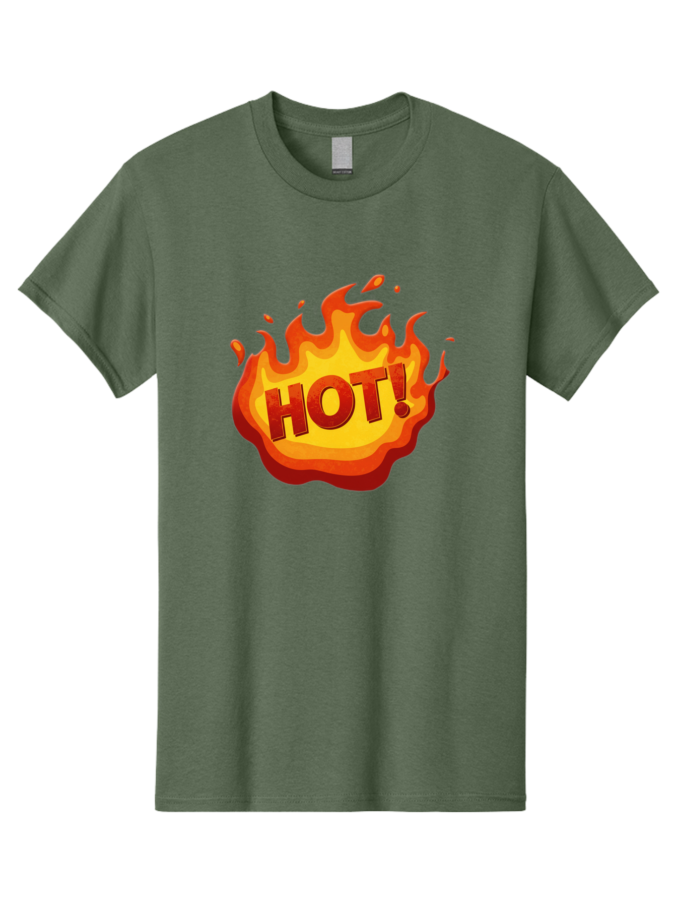 Hot-11 Men'S Graphic Tee, 100% Cotton, Comfortable Casual Summer Wear, Machine Washable, Flames, Fire, Hot, Trending, Popular, Exciting, Bold, Fiery, Energetic, Passionate, Hot! Baa799