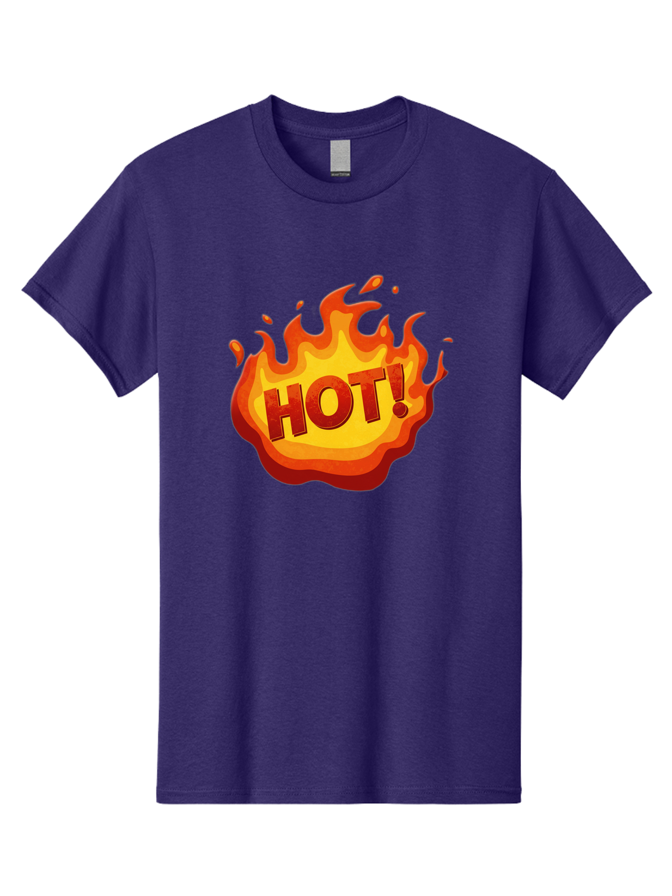 Hot-11 Men'S Graphic Tee, 100% Cotton, Comfortable Casual Summer Wear, Machine Washable, Flames, Fire, Hot, Trending, Popular, Exciting, Bold, Fiery, Energetic, Passionate, Hot! Baa799