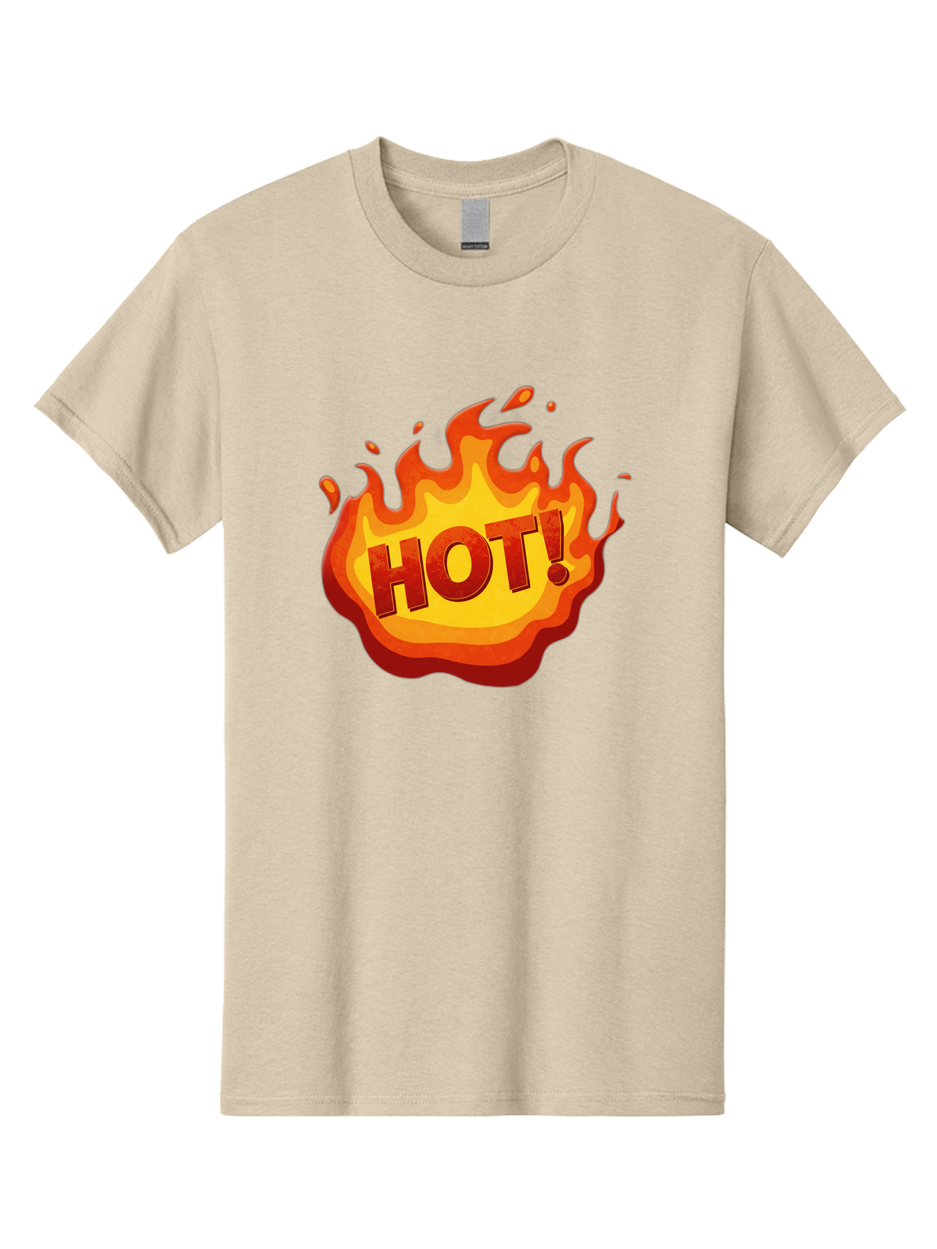 Hot-11 Men'S Graphic Tee, 100% Cotton, Comfortable Casual Summer Wear, Machine Washable, Flames, Fire, Hot, Trending, Popular, Exciting, Bold, Fiery, Energetic, Passionate, Hot! Baa799