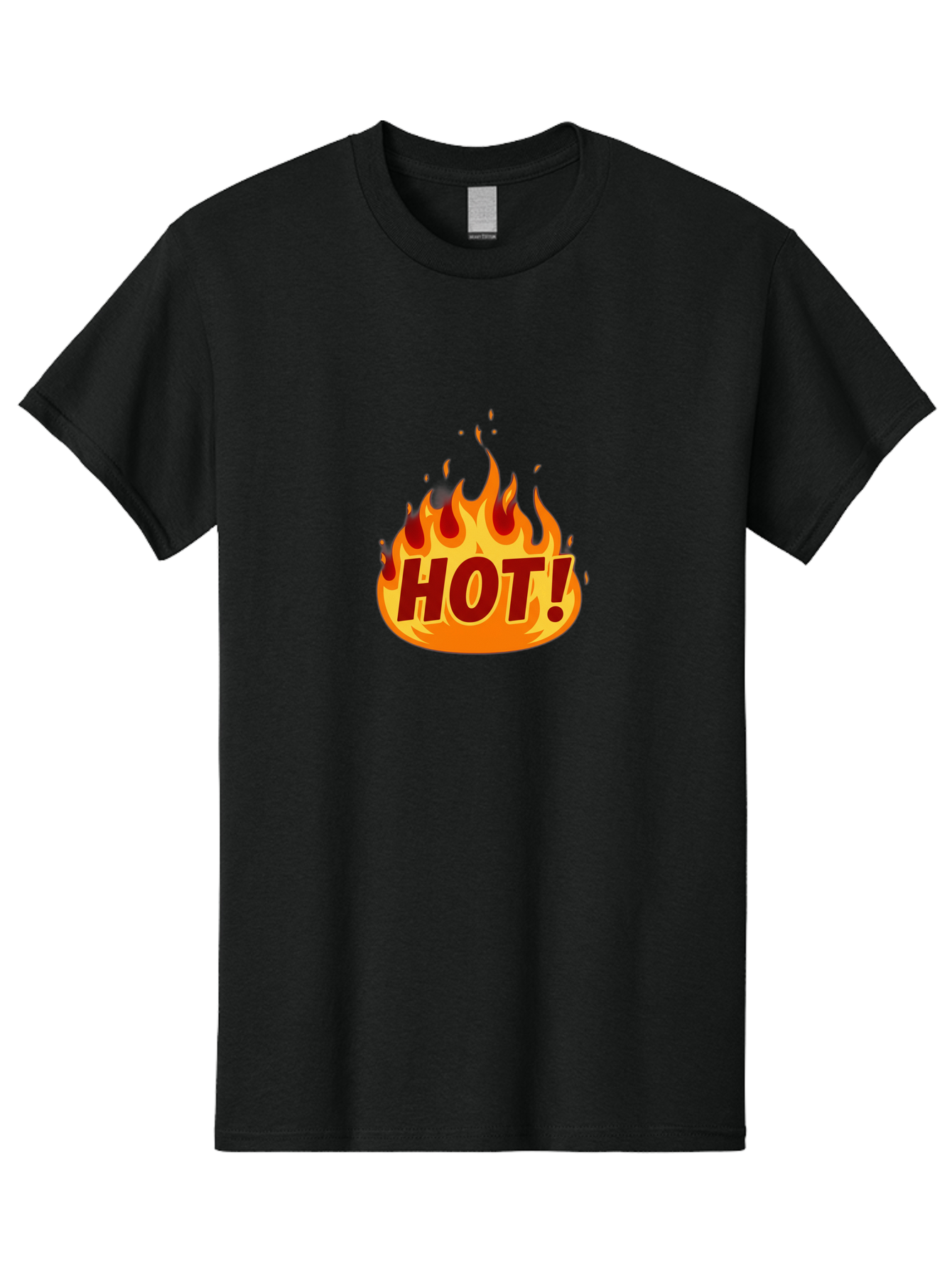 Hot-9 Men'S Graphic Tee, 100% Cotton, Comfortable Casual Summer Wear, Machine Washable, Fire Flames, Hot Deal, Burning Passion, Fiery Energy, Bold Graphics, Intense Design, Hot!, Burning Text Baa808
