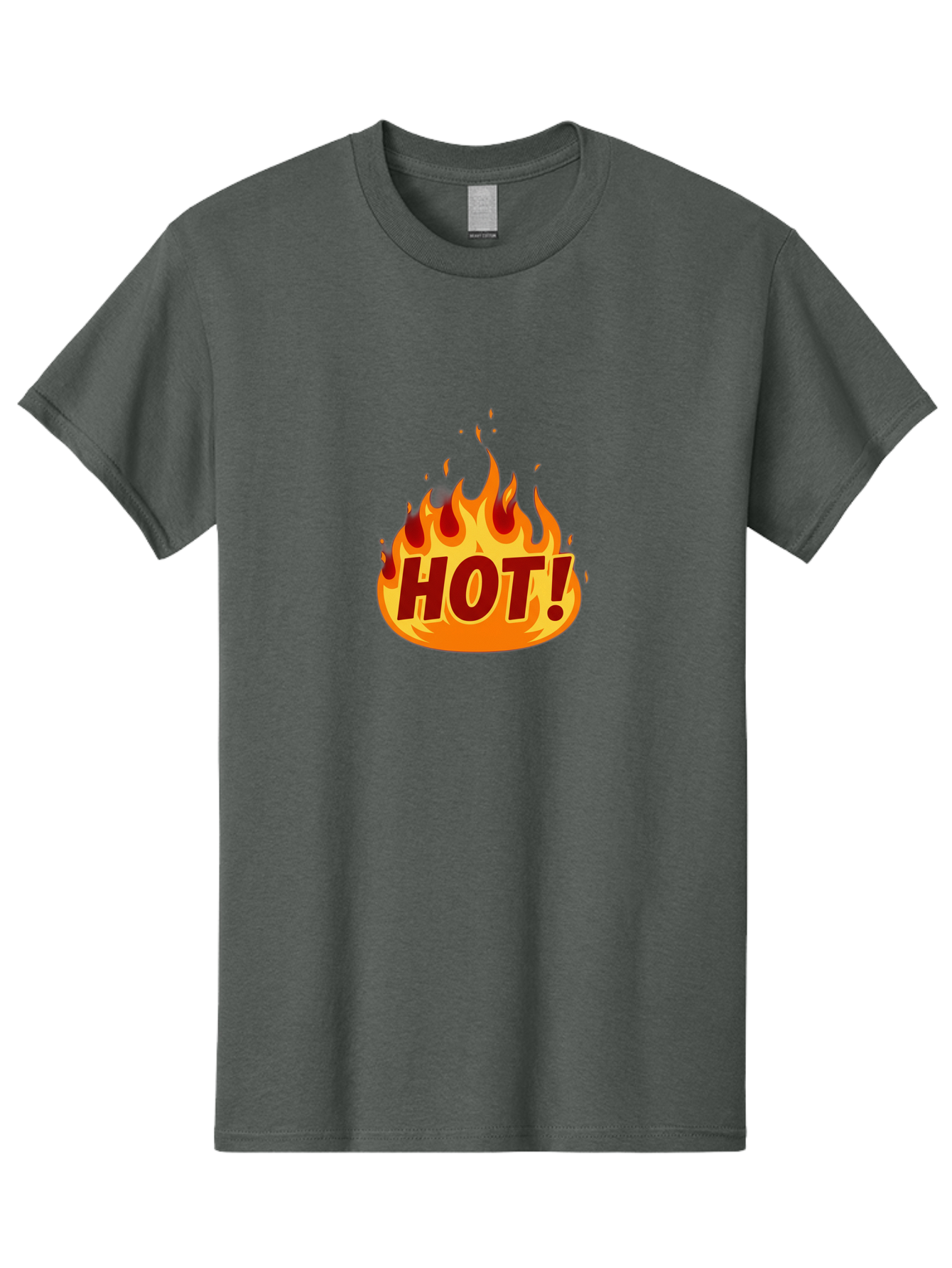 Hot-9 Men'S Graphic Tee, 100% Cotton, Comfortable Casual Summer Wear, Machine Washable, Fire Flames, Hot Deal, Burning Passion, Fiery Energy, Bold Graphics, Intense Design, Hot!, Burning Text Baa808