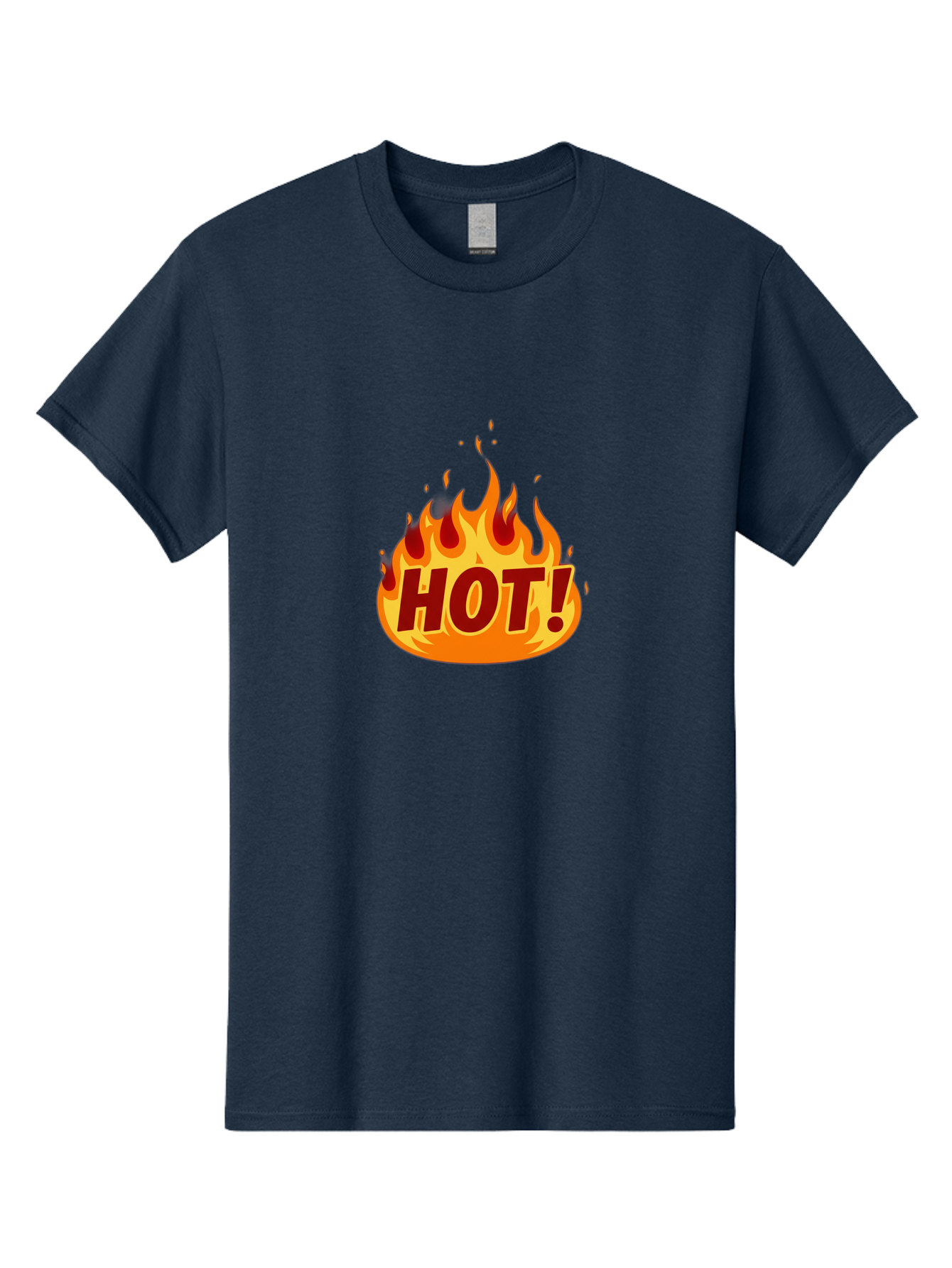 Hot-9 Men'S Graphic Tee, 100% Cotton, Comfortable Casual Summer Wear, Machine Washable, Fire Flames, Hot Deal, Burning Passion, Fiery Energy, Bold Graphics, Intense Design, Hot!, Burning Text Baa808