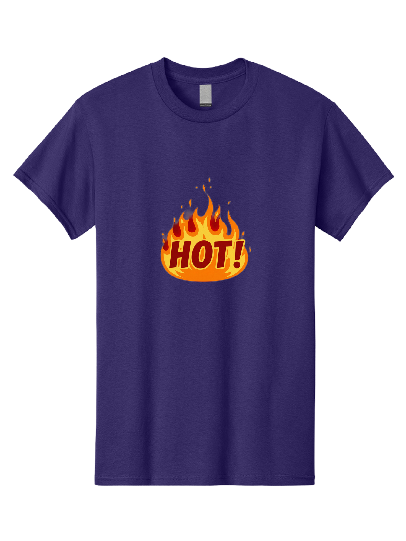 Hot-9 Men'S Graphic Tee, 100% Cotton, Comfortable Casual Summer Wear, Machine Washable, Fire Flames, Hot Deal, Burning Passion, Fiery Energy, Bold Graphics, Intense Design, Hot!, Burning Text Baa808