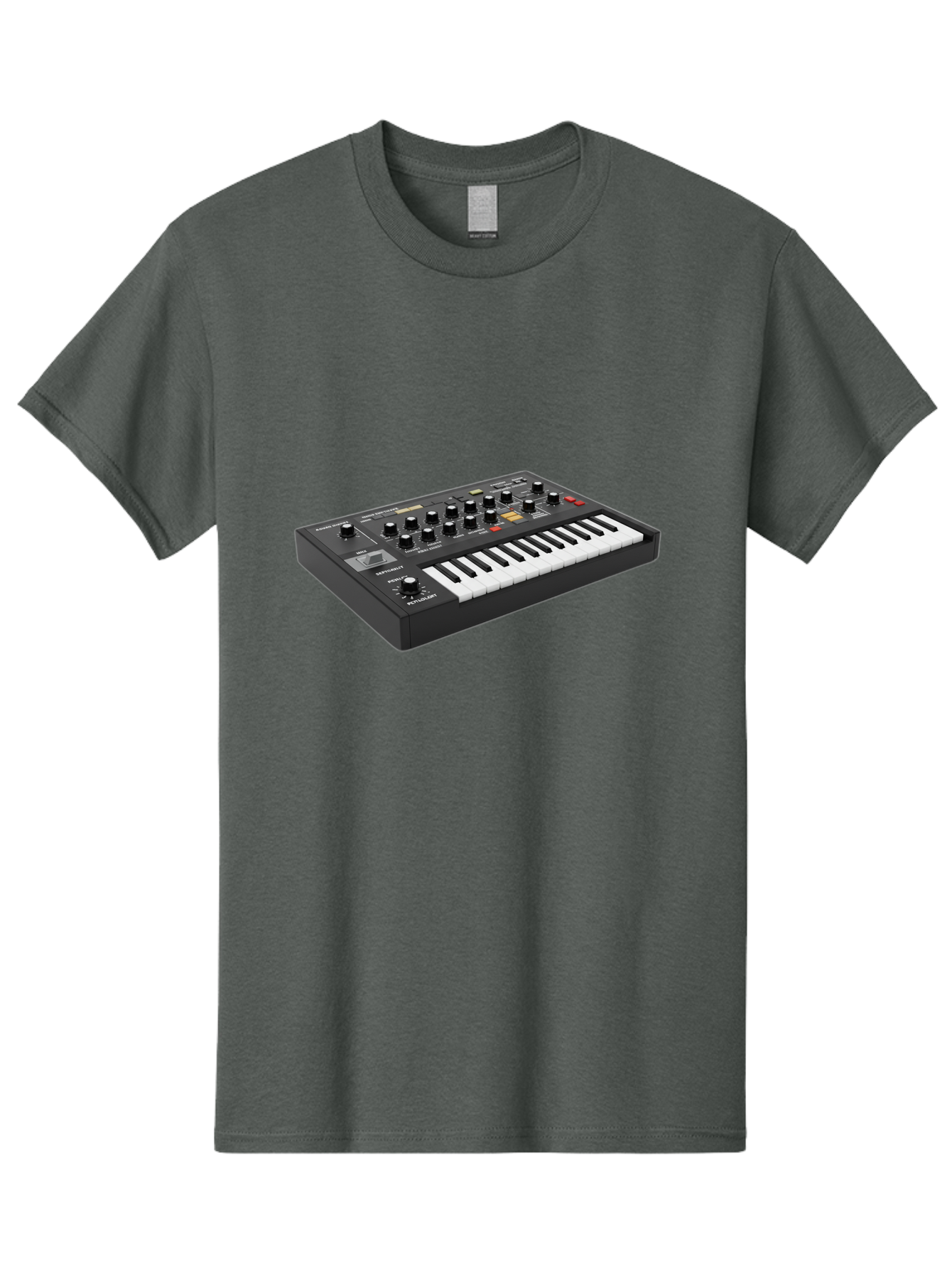 Korg-Minilogue-3 Men'S Graphic Tee, 100% Cotton, Comfortable Casual Summer Wear, Machine Washable, Korg Minilogue Synthesizer, Music Production Equipment, Sound Design Tools, Analog Synthesizer, Electronic Music Gear, Audio Processing Units, Baa906