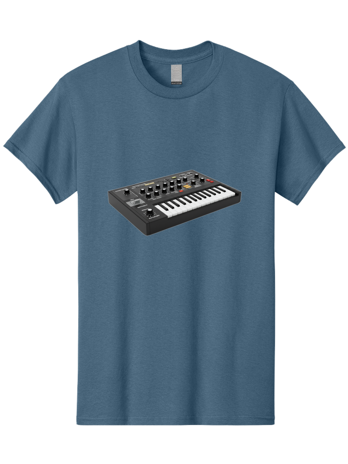 Korg-Minilogue-3 Men'S Graphic Tee, 100% Cotton, Comfortable Casual Summer Wear, Machine Washable, Korg Minilogue Synthesizer, Music Production Equipment, Sound Design Tools, Analog Synthesizer, Electronic Music Gear, Audio Processing Units, Baa906