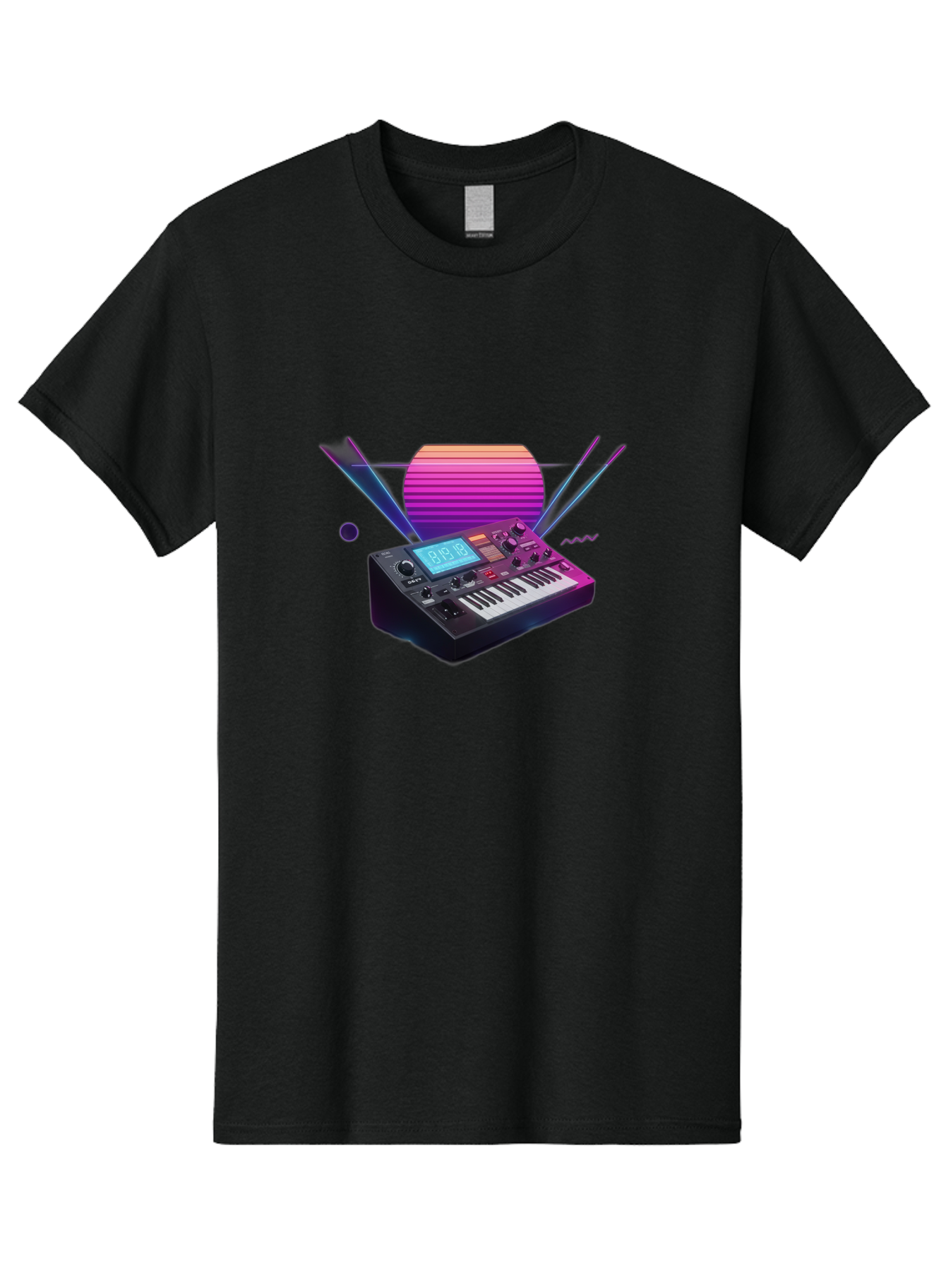 Korg-Minilogue Men'S Graphic Tee, 100% Cotton, Comfortable Casual Summer Wear, Machine Washable, Korg Minilogue Synthesizer, Music Production, Sound Design, Audio Equipment, Electronic Music, Synth, Musical Instrument, Music Gear, Baa907