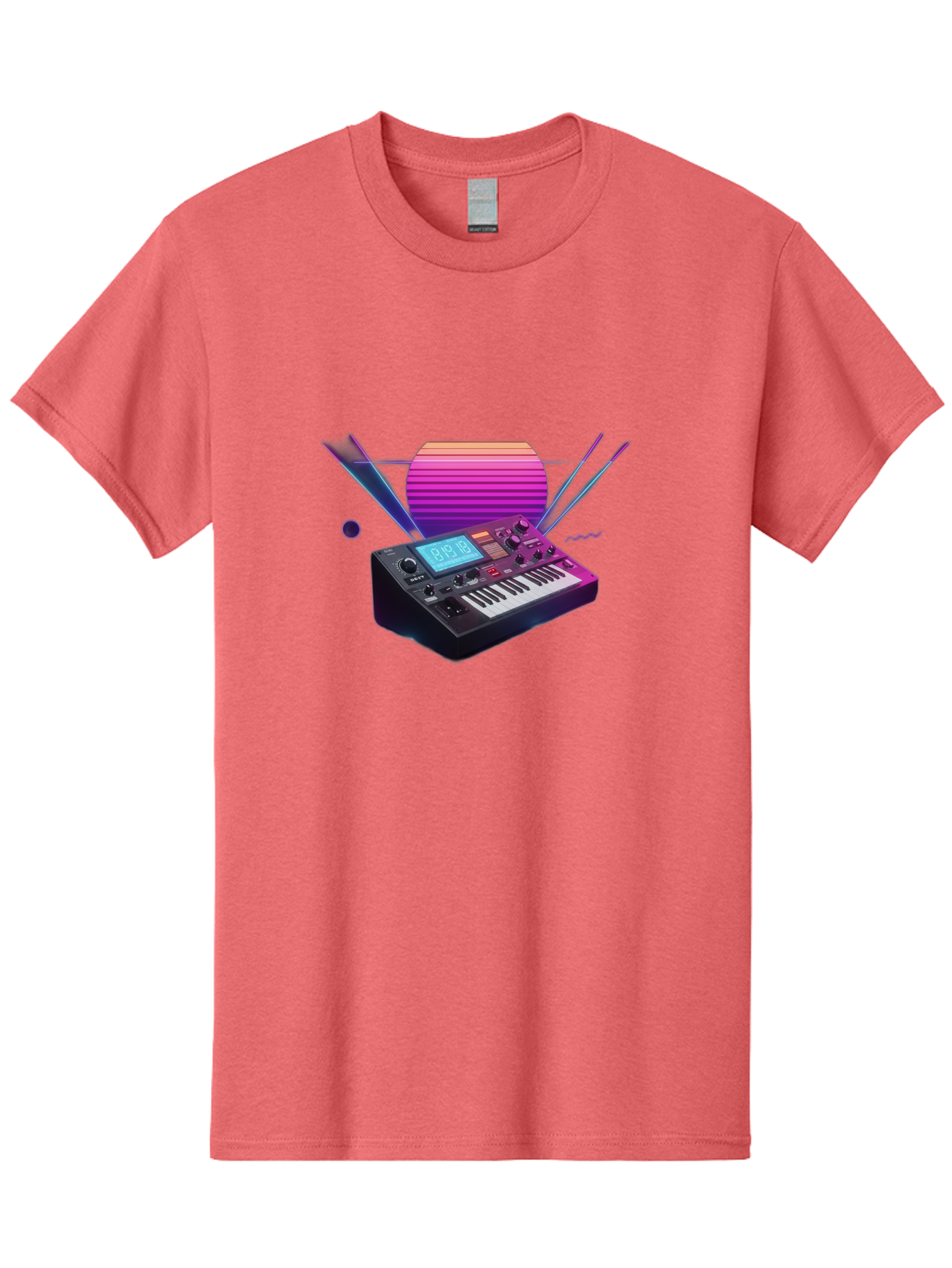 Korg-Minilogue Men'S Graphic Tee, 100% Cotton, Comfortable Casual Summer Wear, Machine Washable, Korg Minilogue Synthesizer, Music Production, Sound Design, Audio Equipment, Electronic Music, Synth, Musical Instrument, Music Gear, Baa907