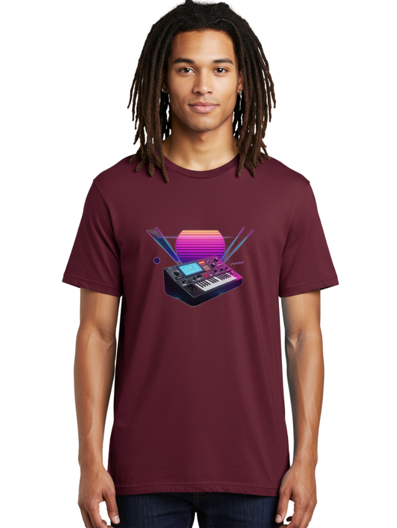 Korg-Minilogue Men'S Graphic Tee, 100% Cotton, Comfortable Casual Summer Wear, Machine Washable, Korg Minilogue Synthesizer, Music Production, Sound Design, Audio Equipment, Electronic Music, Synth, Musical Instrument, Music Gear, Baa907