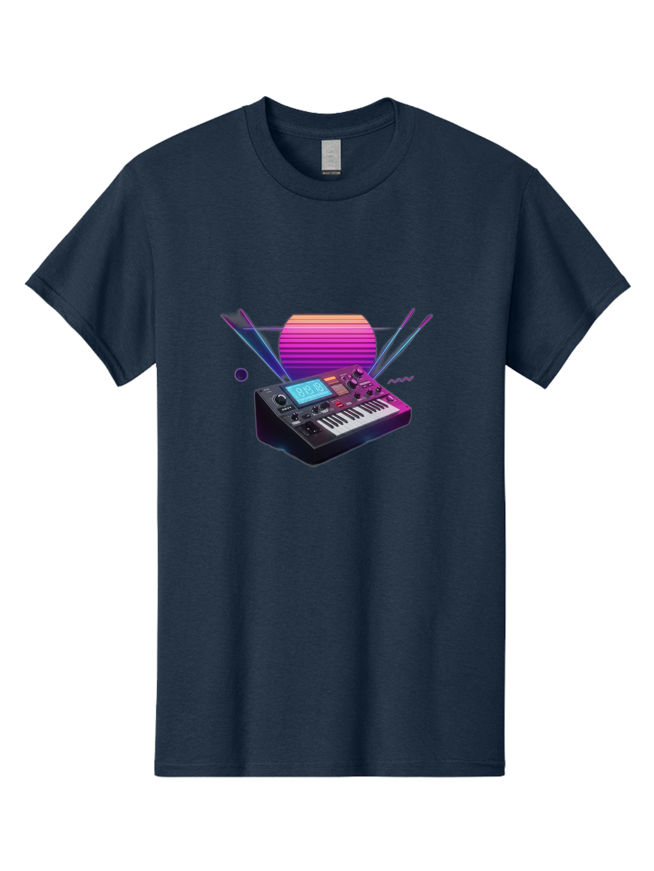 Korg-Minilogue Men'S Graphic Tee, 100% Cotton, Comfortable Casual Summer Wear, Machine Washable, Korg Minilogue Synthesizer, Music Production, Sound Design, Audio Equipment, Electronic Music, Synth, Musical Instrument, Music Gear, Baa907