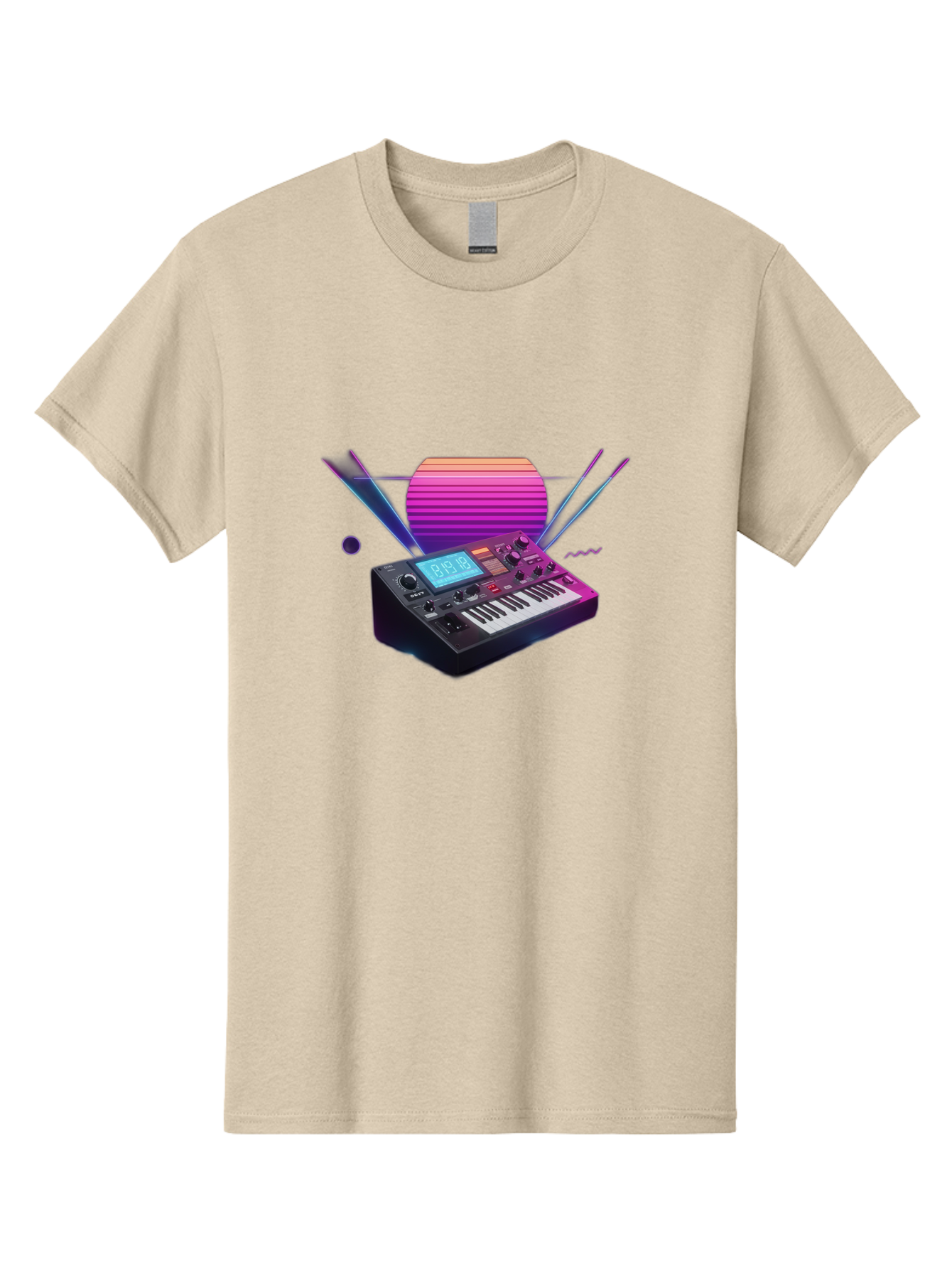 Korg-Minilogue Men'S Graphic Tee, 100% Cotton, Comfortable Casual Summer Wear, Machine Washable, Korg Minilogue Synthesizer, Music Production, Sound Design, Audio Equipment, Electronic Music, Synth, Musical Instrument, Music Gear, Baa907